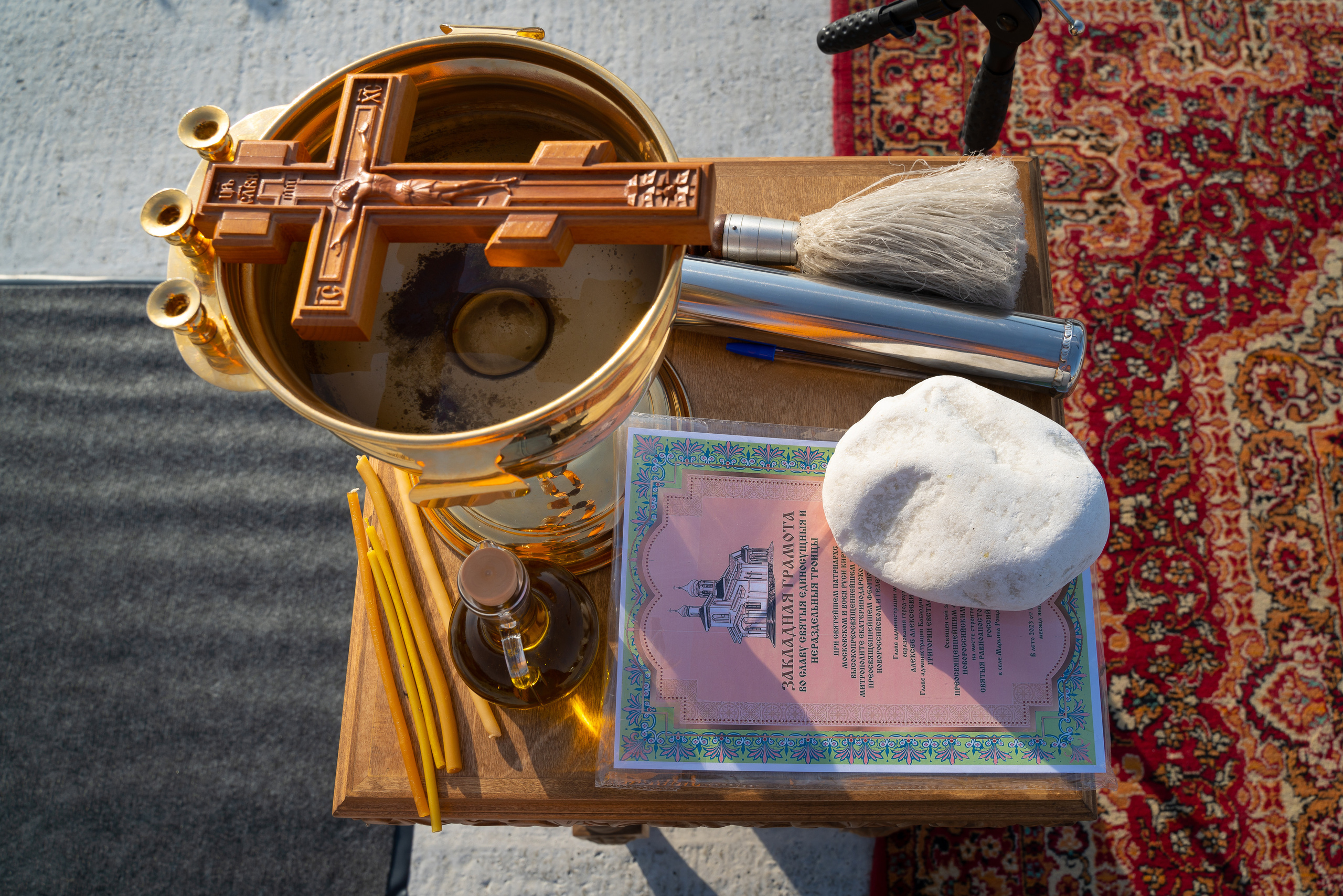 Закладка камня. Жизнь курорта Кабардинка в фотографиях