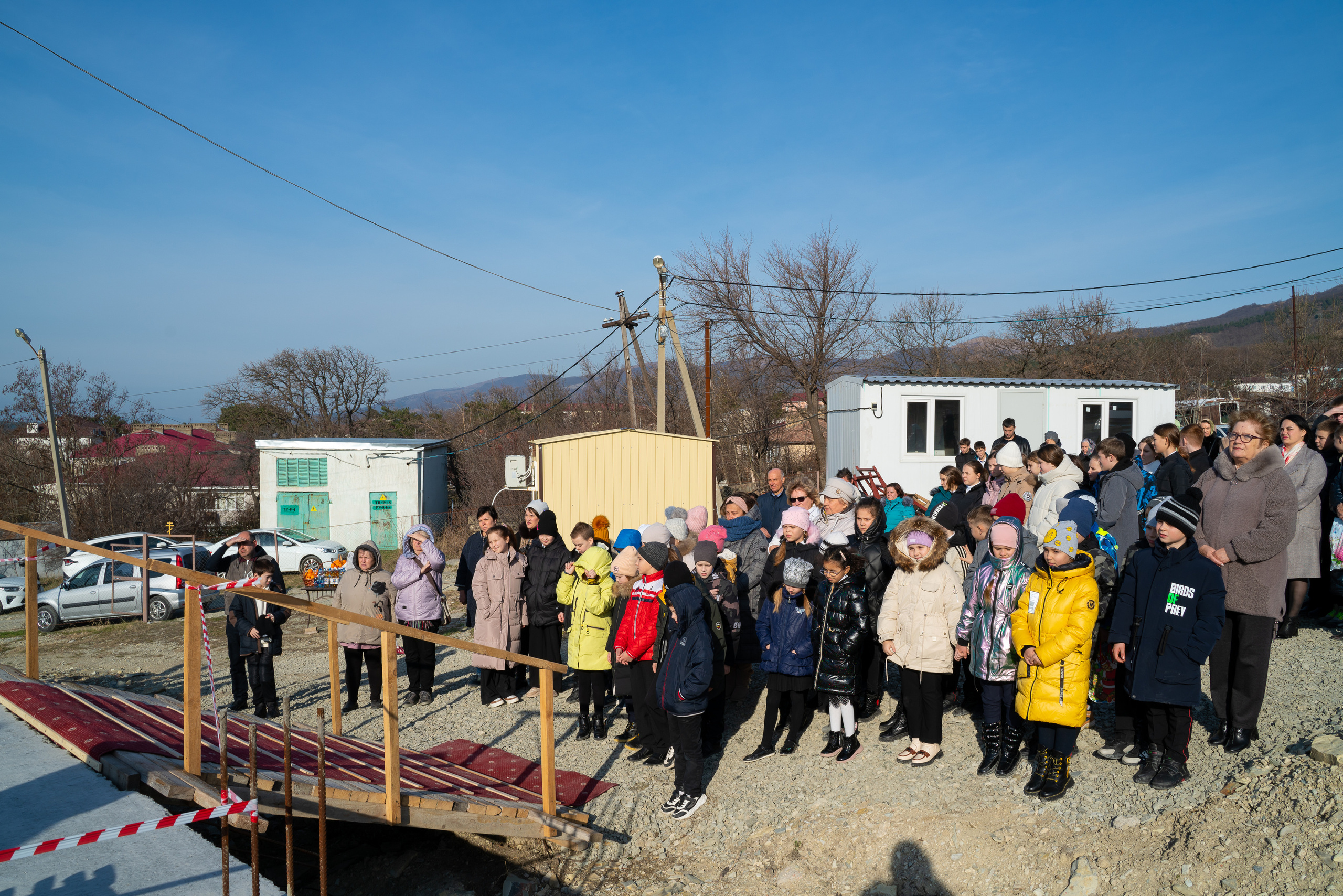 Закладка камня. Жизнь курорта Кабардинка в фотографиях