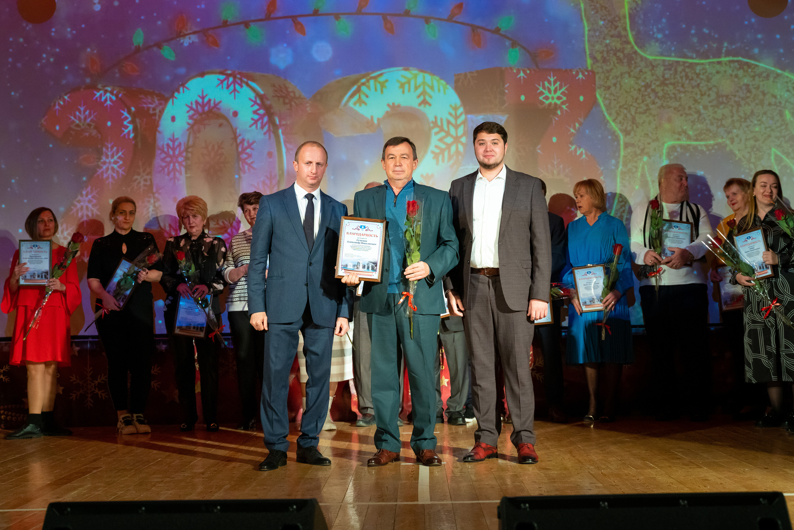 Новогодний концерт ДК Кабардинка. Жизнь курорта Кабардинка в фотографиях