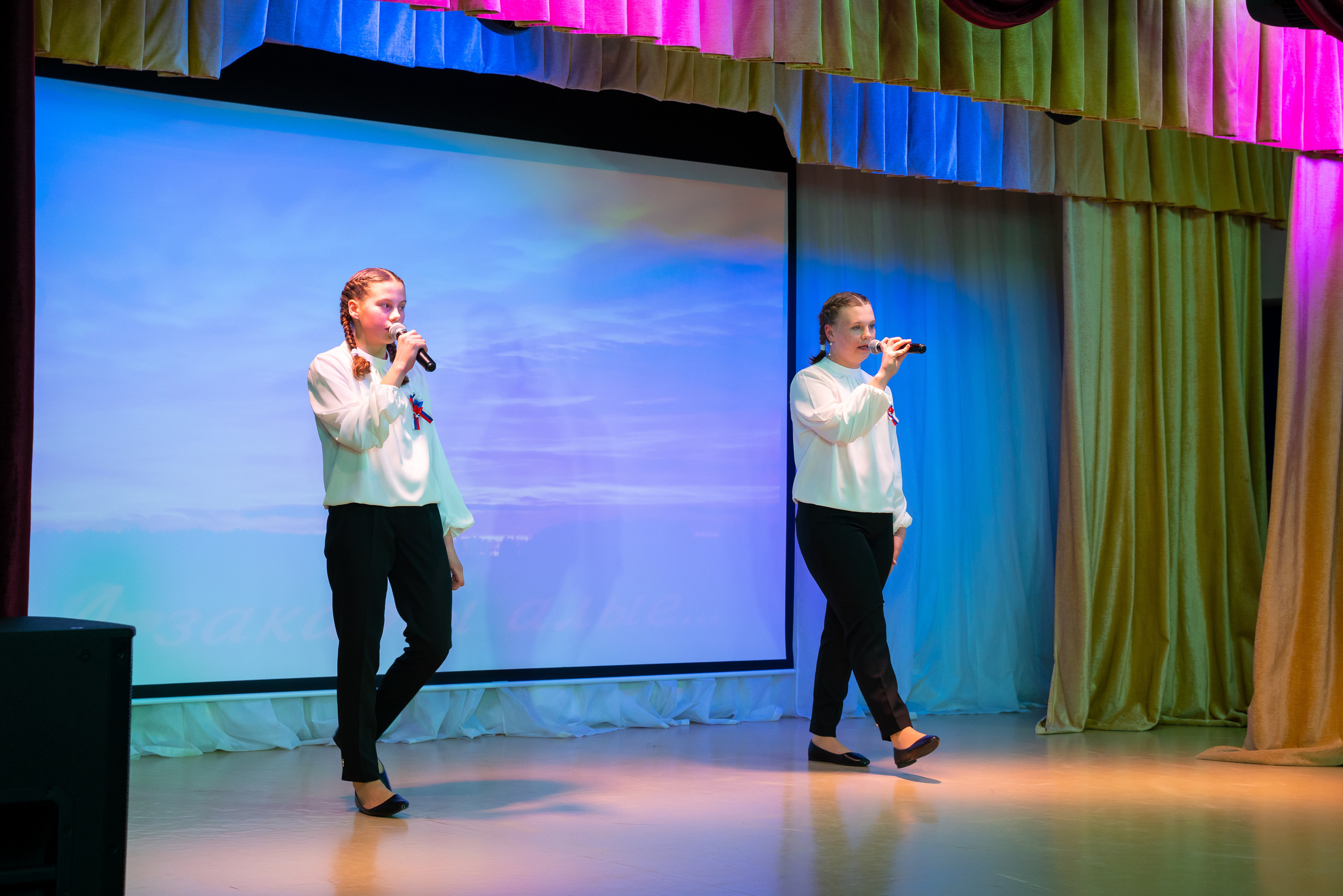 Концерт на 23 февраля с. Виноградное. Жизнь курорта Кабардинка в фотографиях