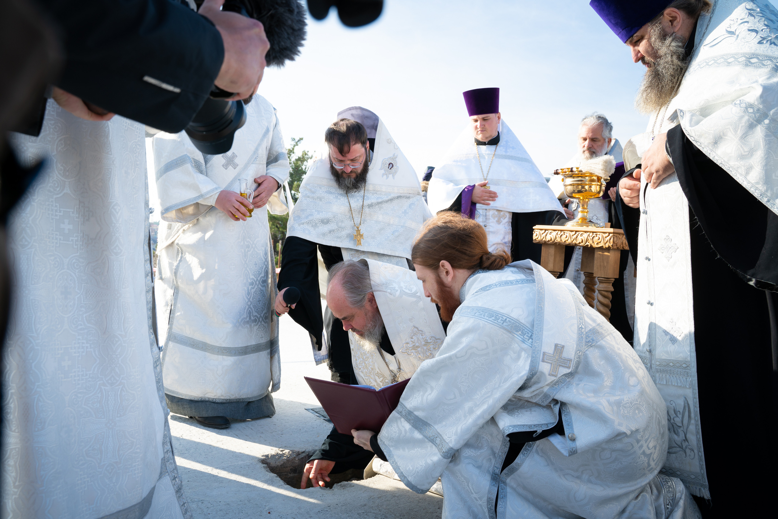 Закладка камня. Жизнь курорта Кабардинка в фотографиях