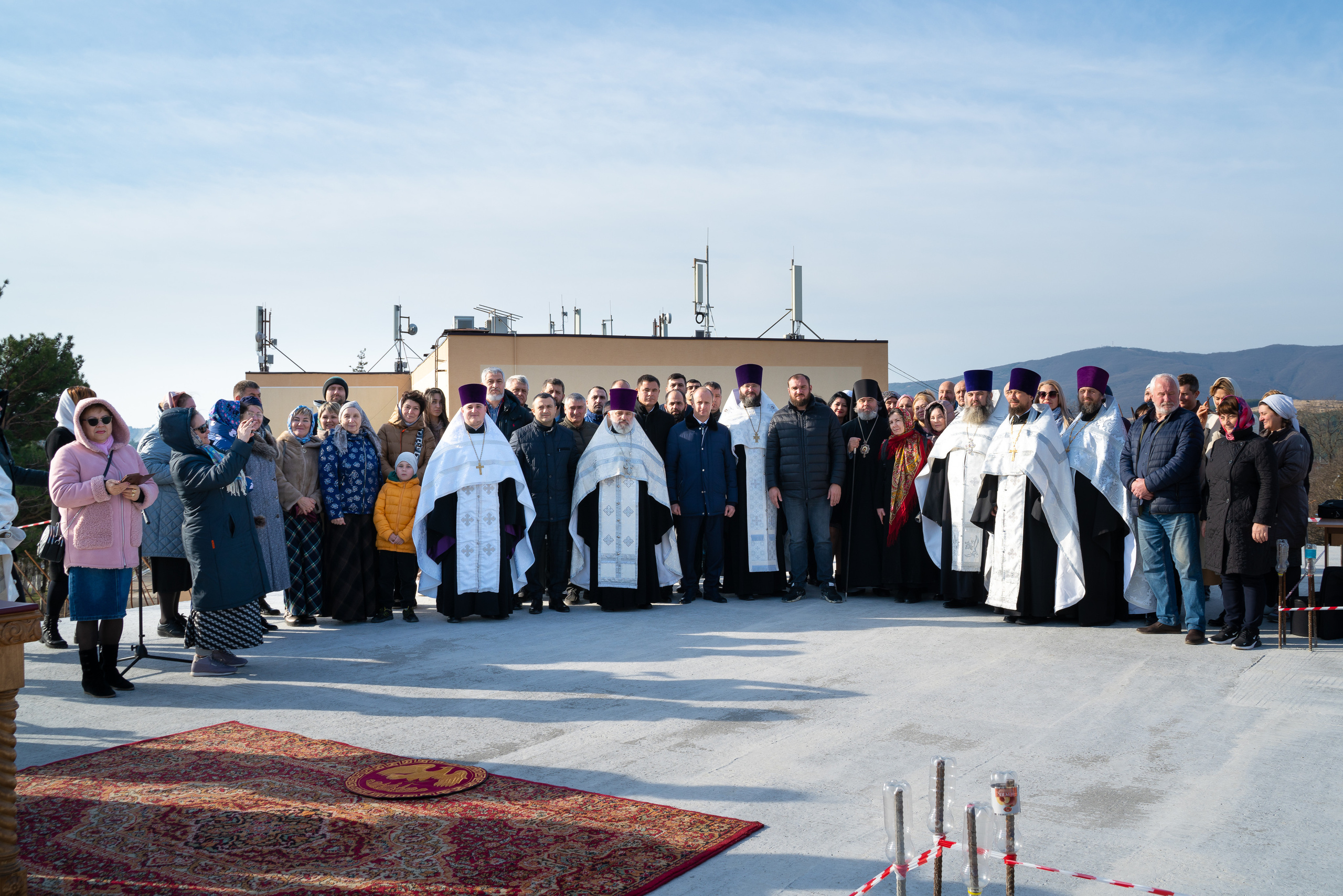 Закладка камня. Жизнь курорта Кабардинка в фотографиях