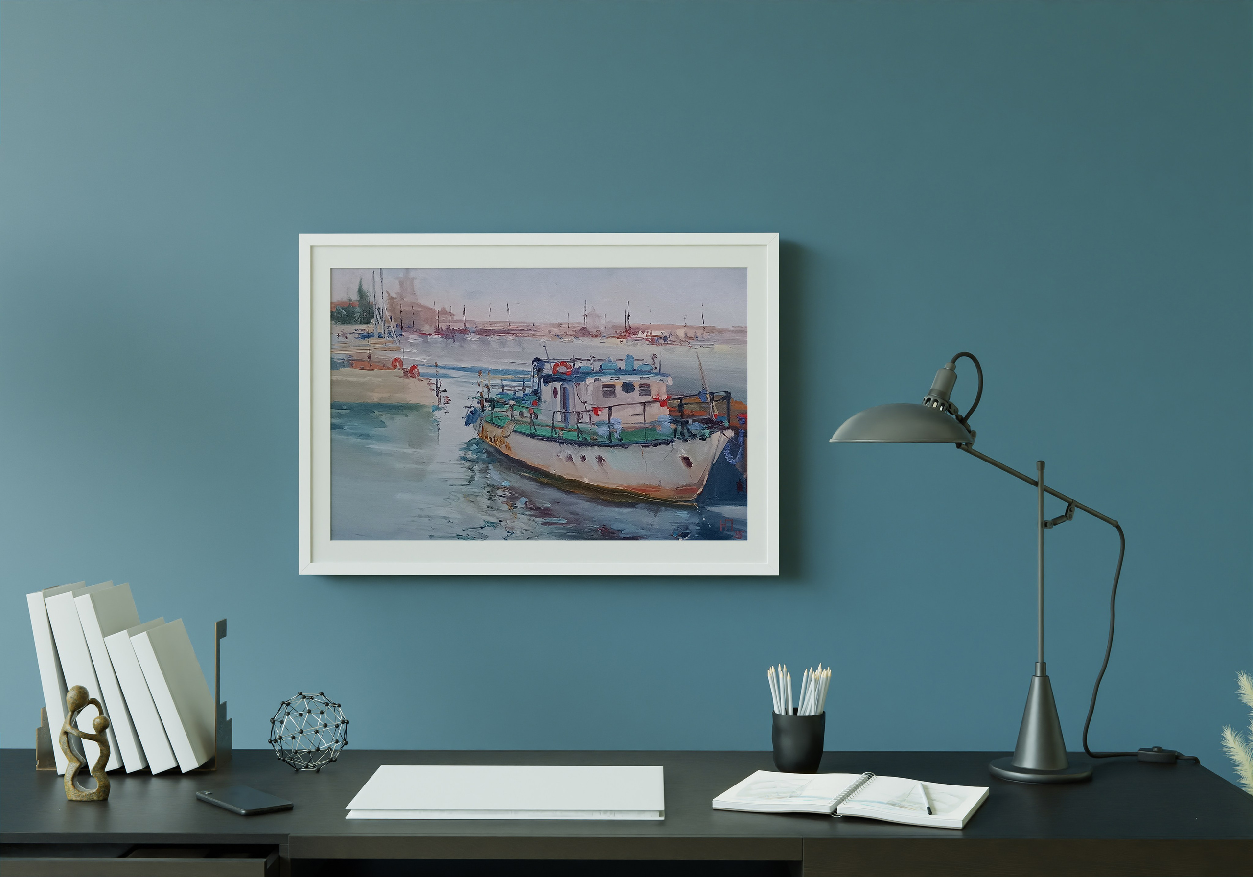 Визуализация картины в интерьере. Наталья Платова