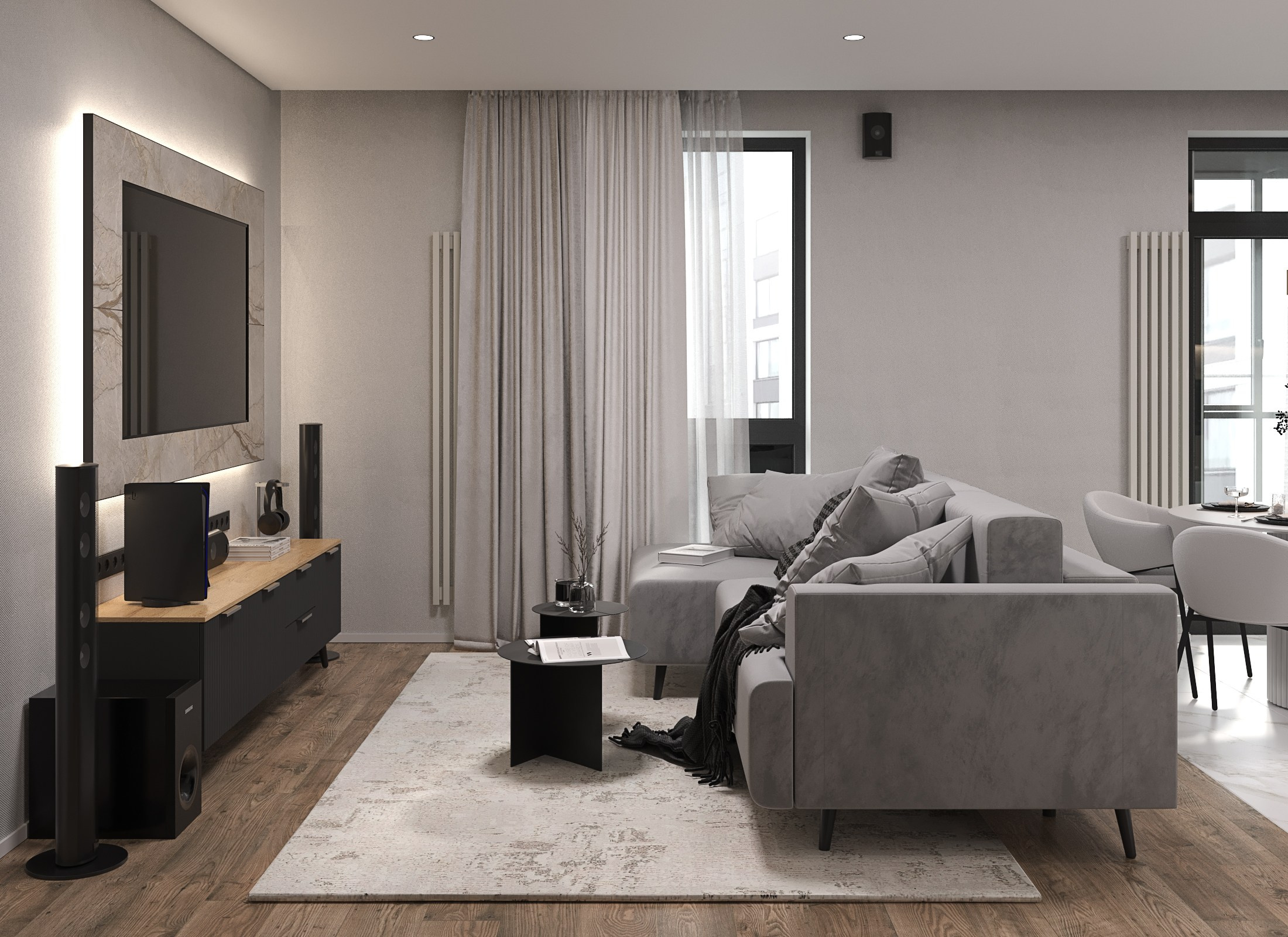 ЖК «ID SVETLANOVSKIY». Студия дизайна интерьеров FORMA