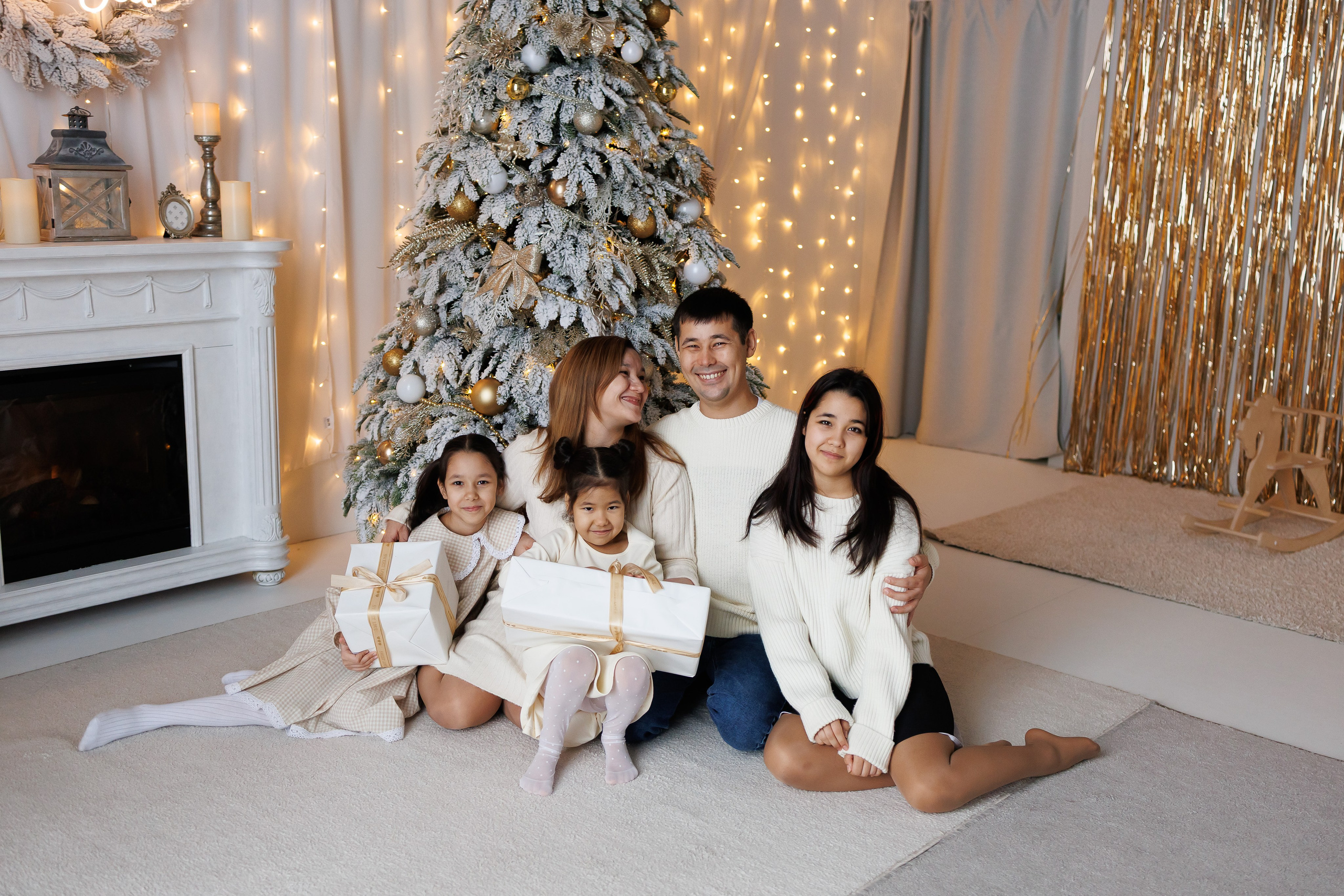 Новогодняя фотосессия. Семейный фотограф г. Тюмень