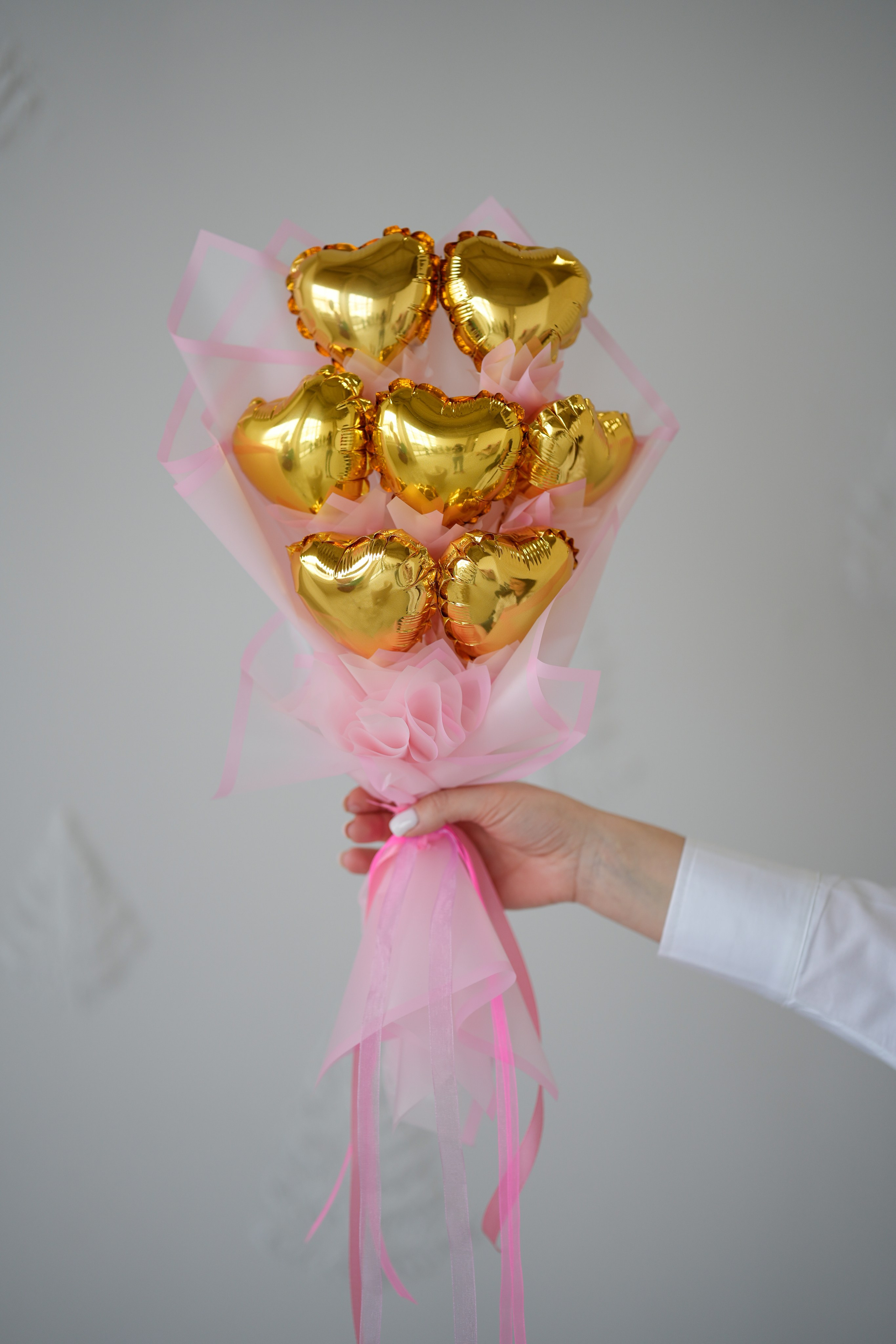 Крафтовые букеты. Воздушные шары в Калуге Happy hоlidays40