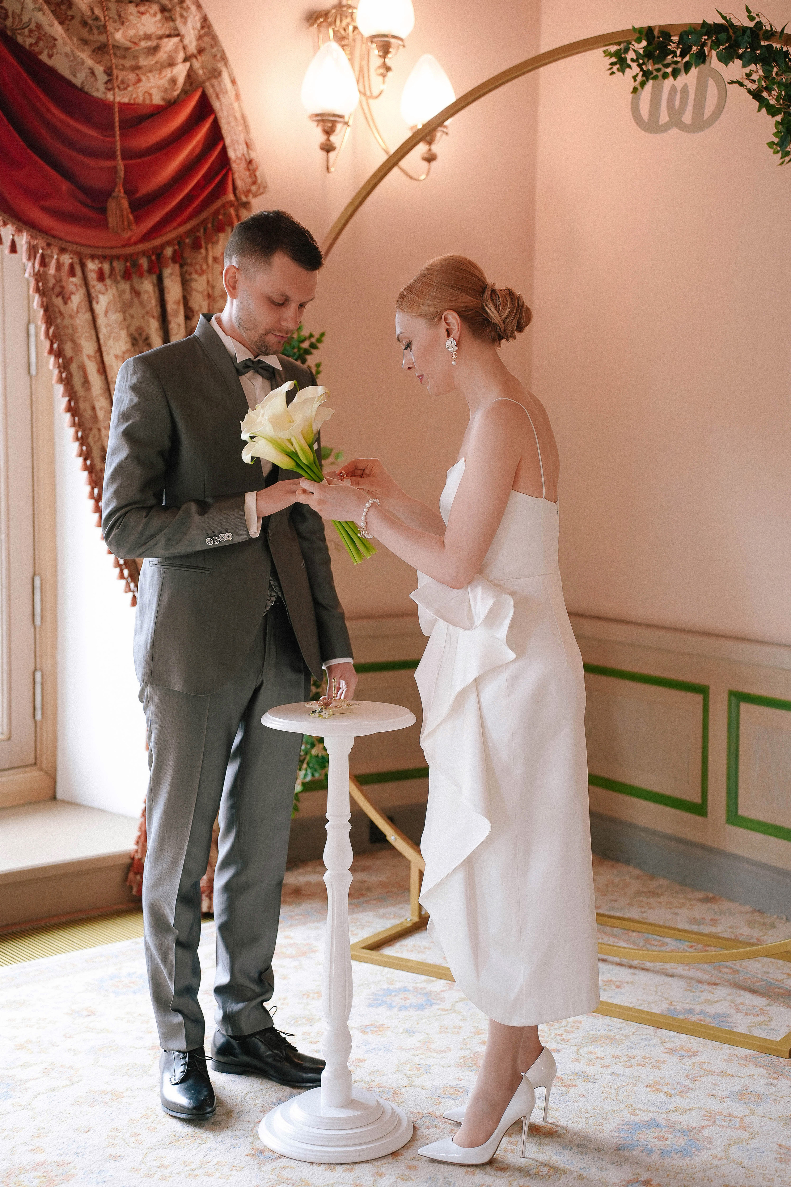 Свадебная фотосессия в гостинице Националь