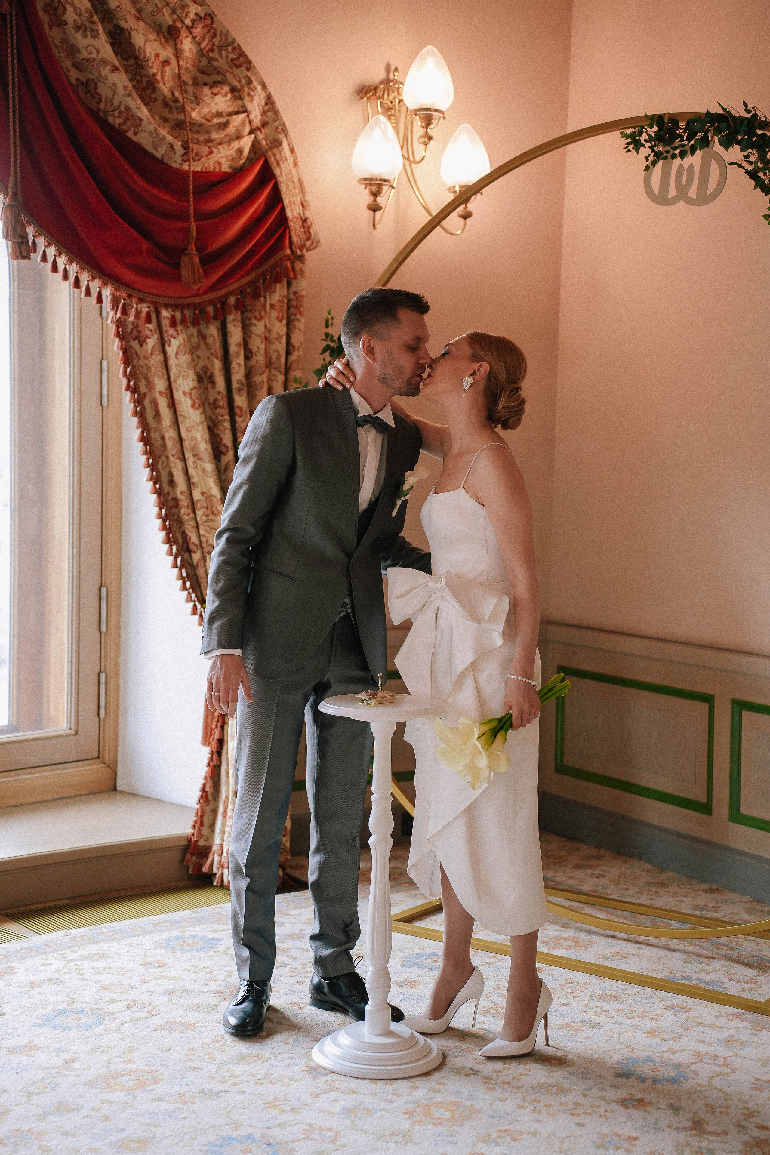 Свадебная фотосессия в гостинице Националь