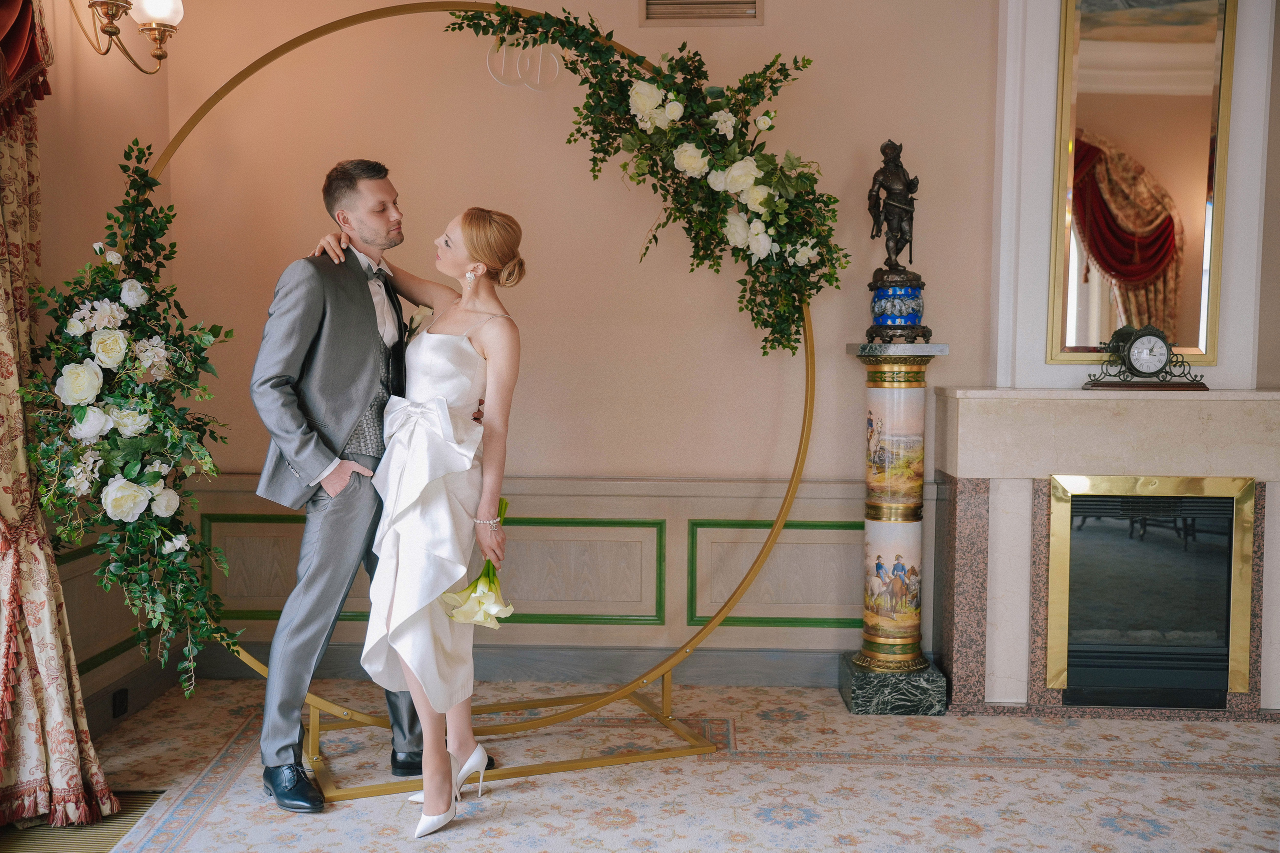 Свадебная фотосессия в гостинице Националь