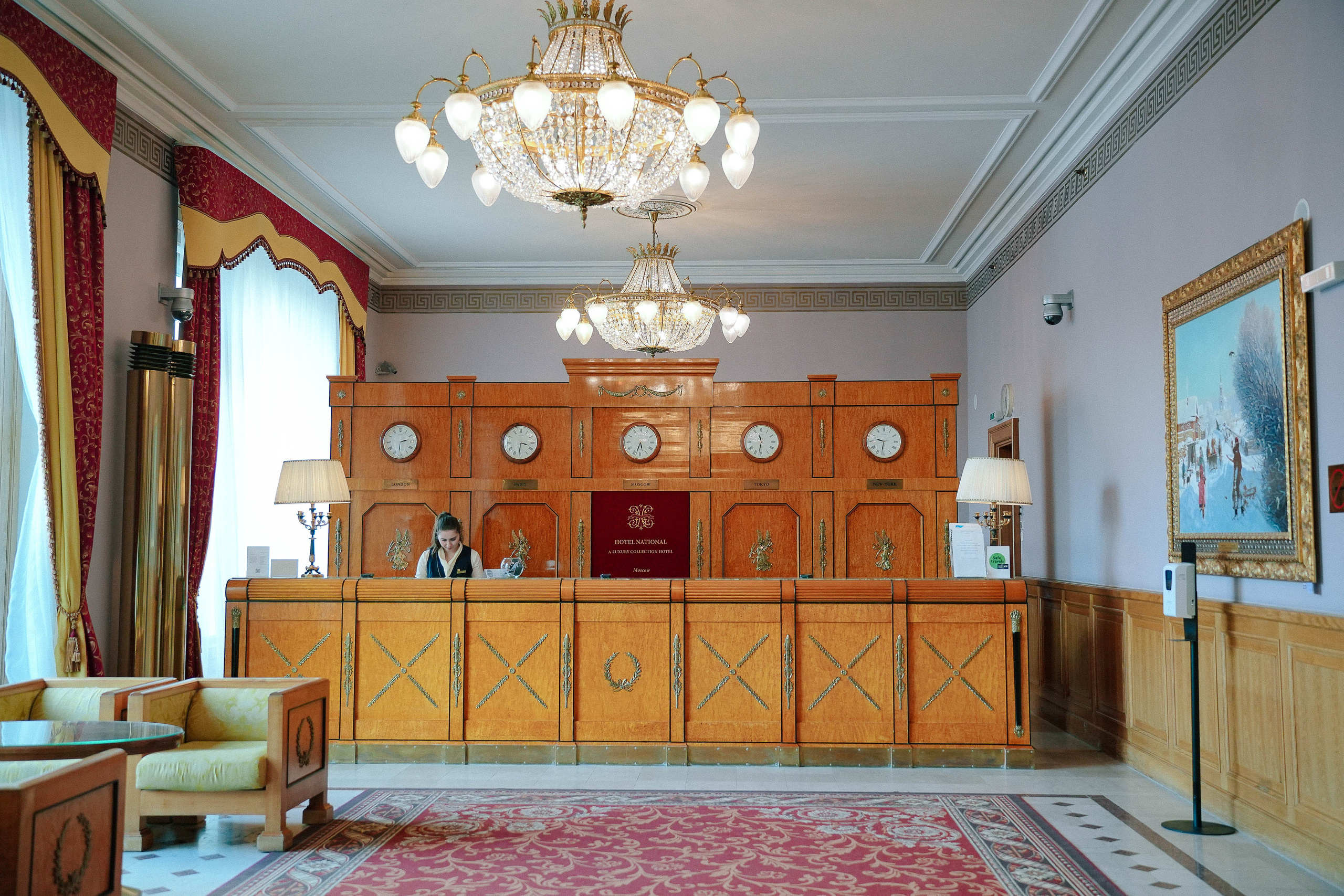 Свадебная фотосессия в гостинице Националь