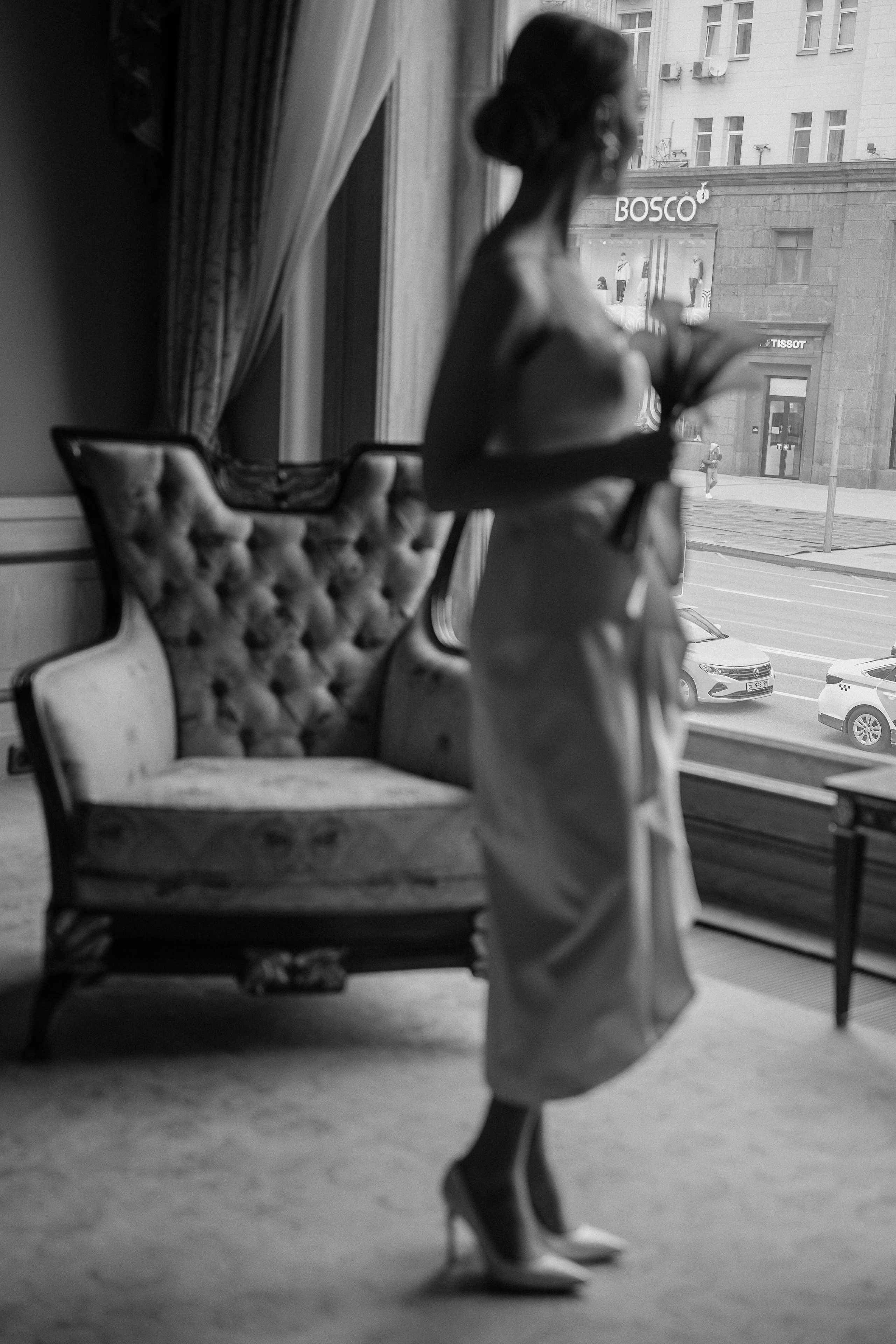 Свадебная фотосессия в гостинице Националь