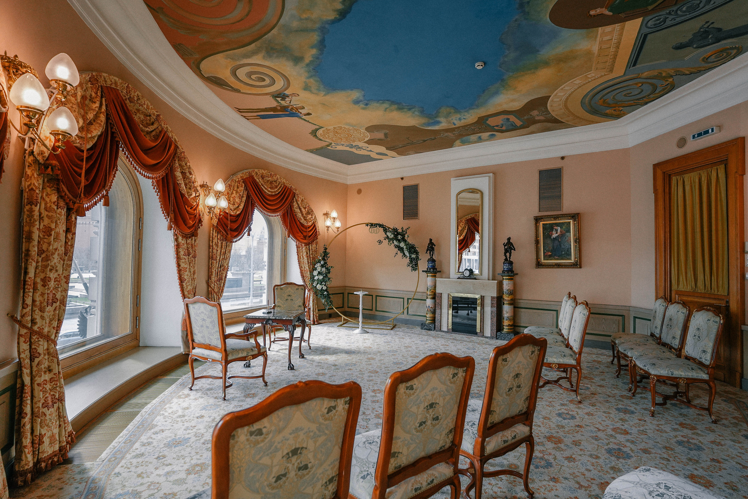 Свадебная фотосессия в гостинице Националь