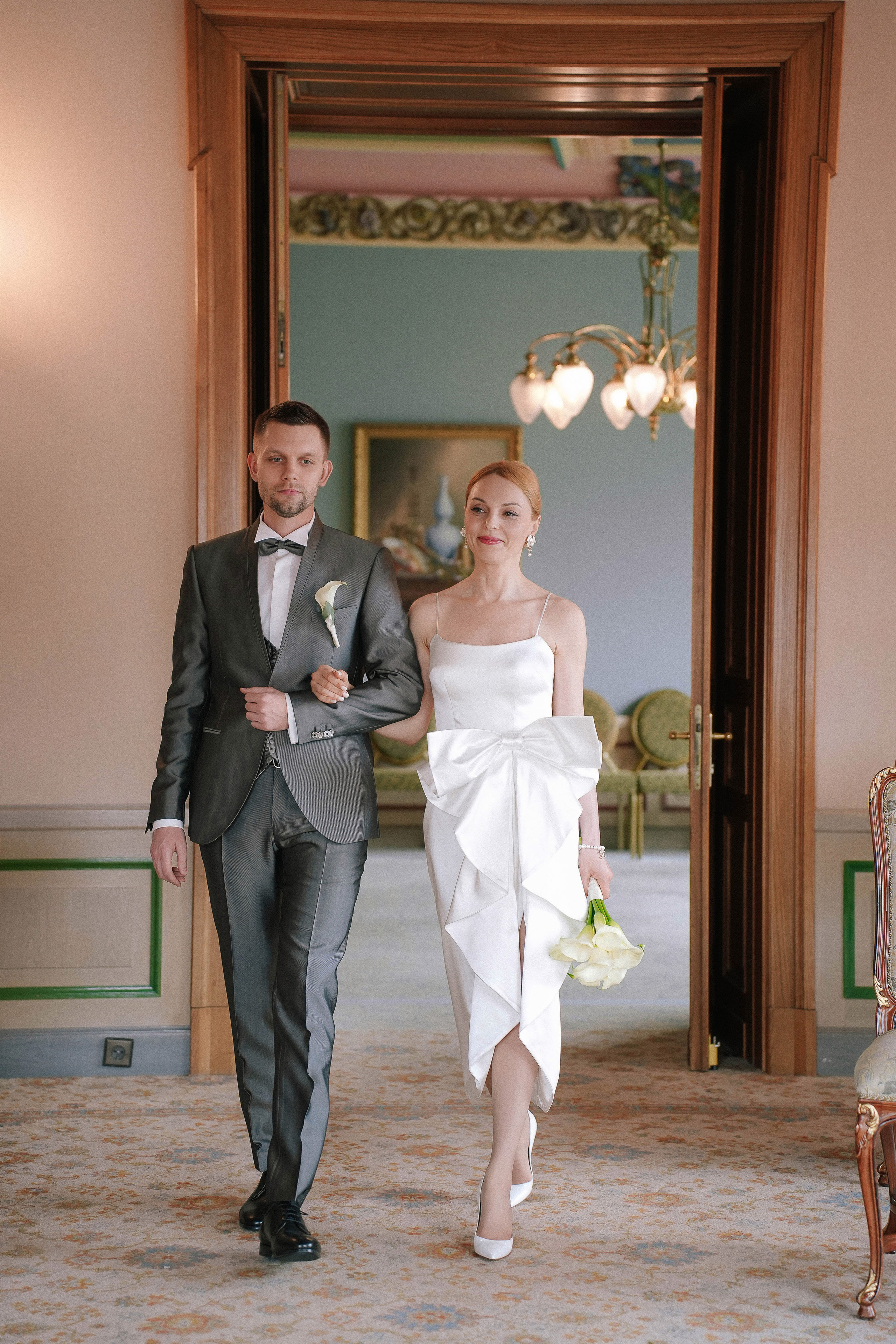 Свадебная фотосессия в гостинице Националь