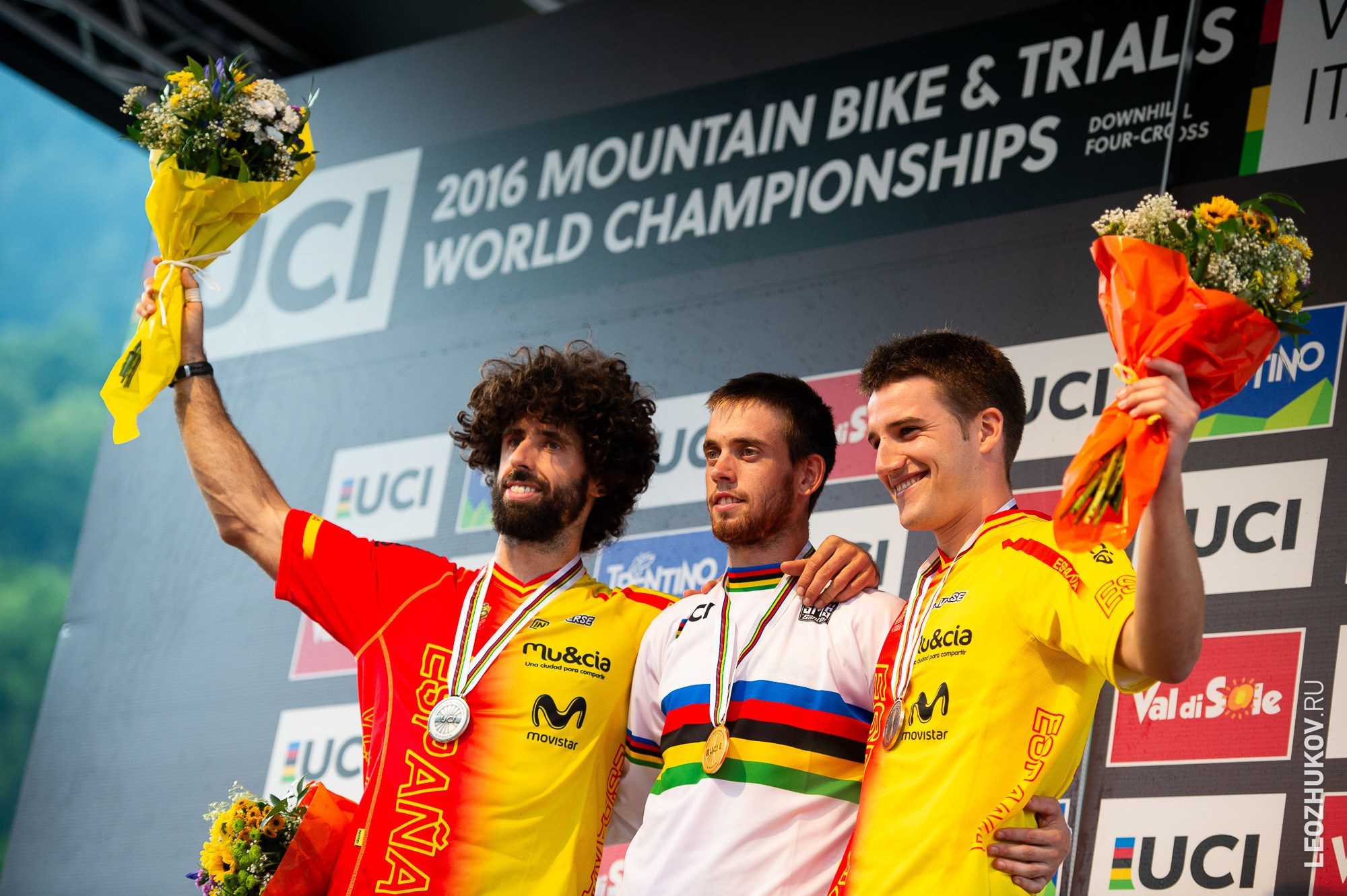 UCI Trials World Championships 2016 — finals. Sports photographer Leonid Zhukov