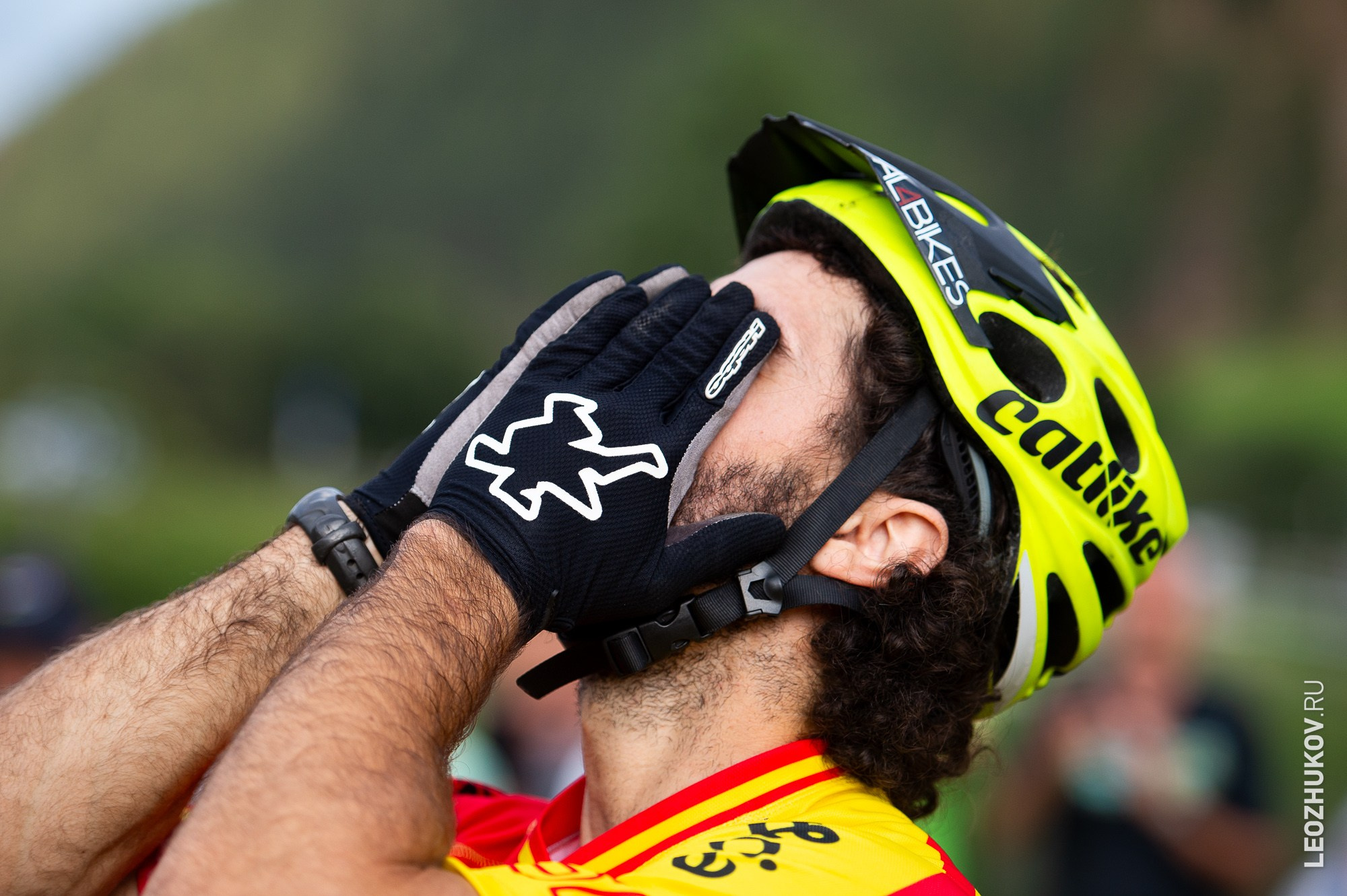UCI Trials World Championships 2016 — finals. Sports photographer Leonid Zhukov