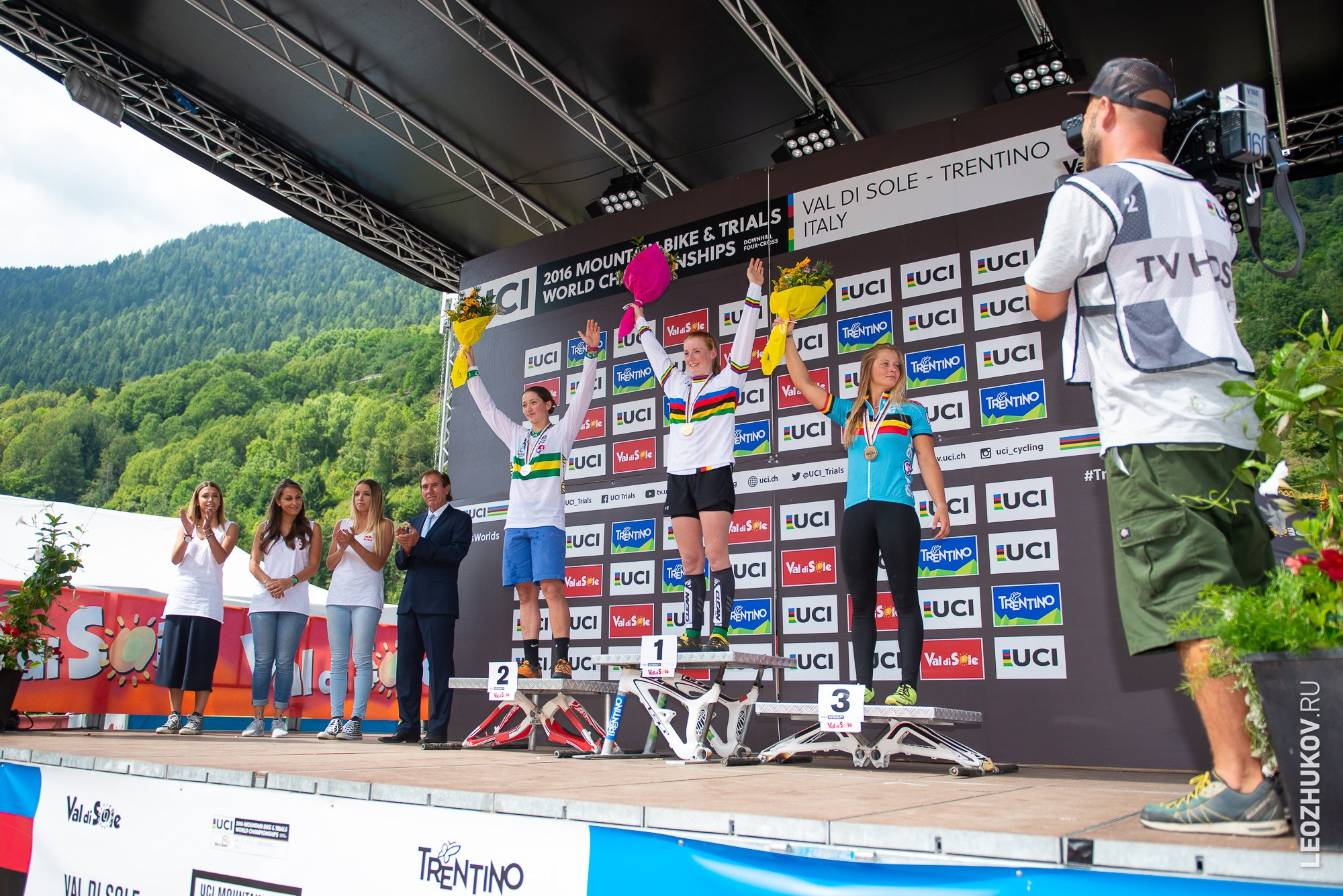 UCI Trials World Championships 2016 — finals. Sports photographer Leonid Zhukov