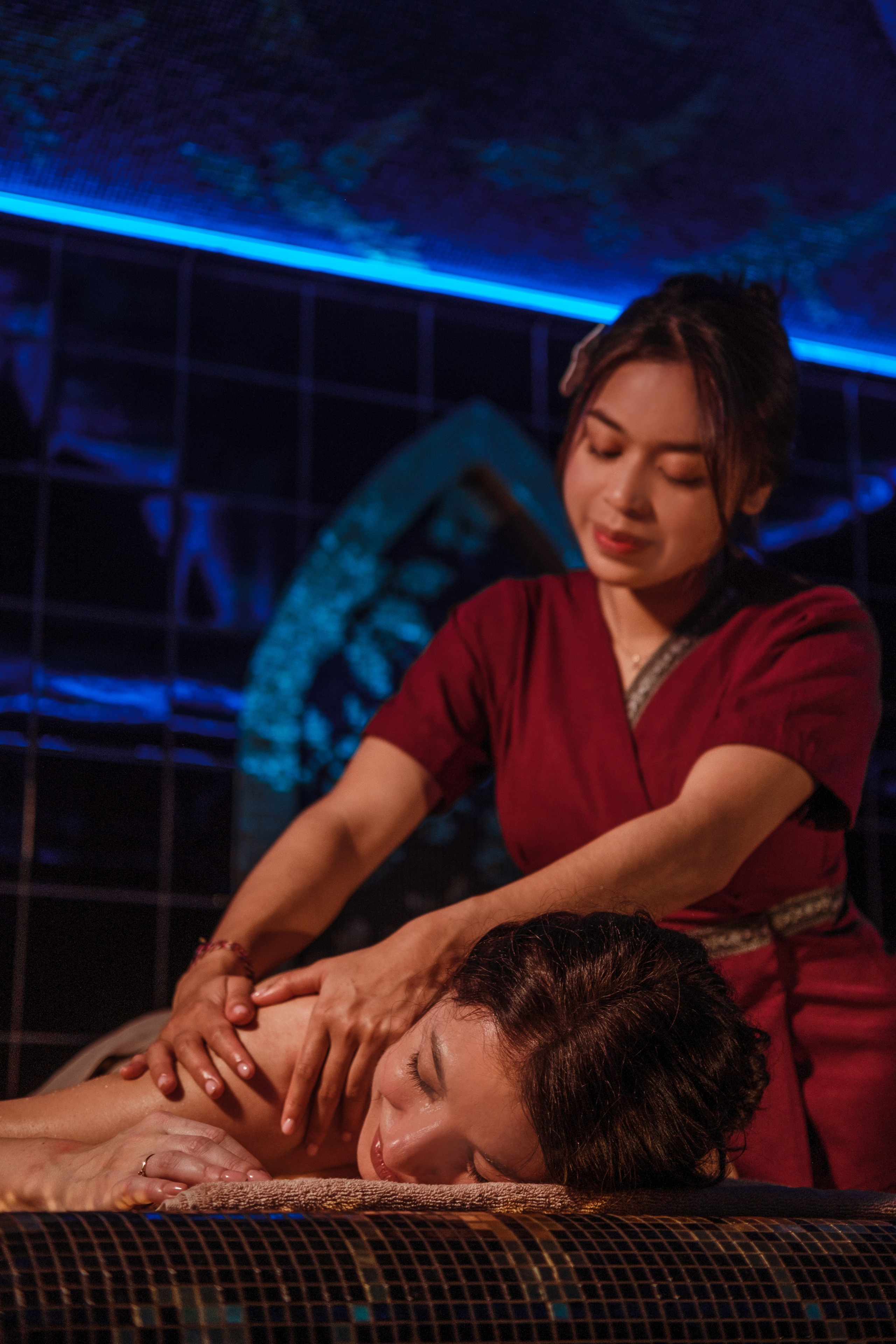 Съемка спа центров, массажных салонов и бань