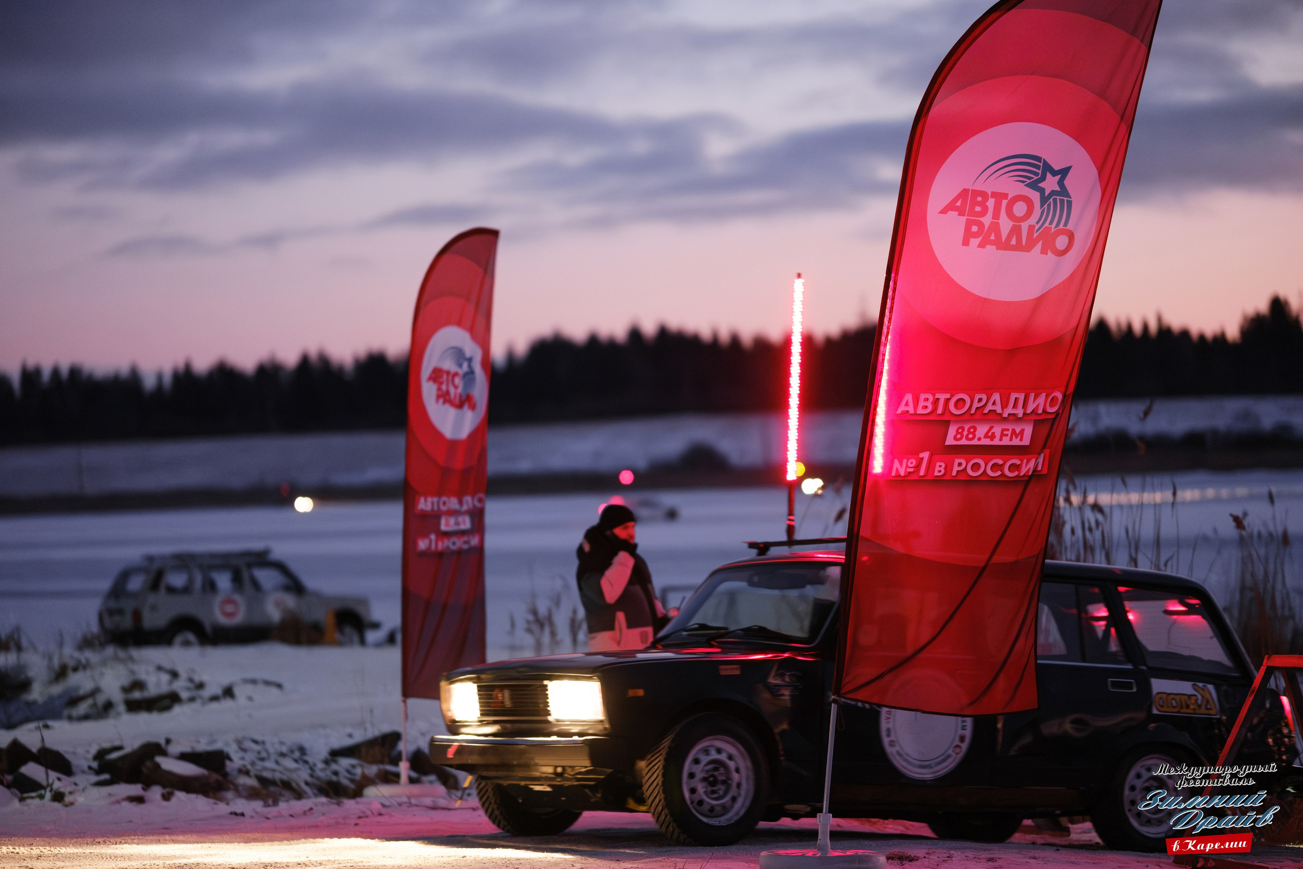 «Зимний Драйв в Карелии» Авто Марафон-гигант «25 часов на льду» Илона Накутис, Николай Грязин, джимхана, фотограф Антон Медведев, icoguar, Сортавала, Карелия