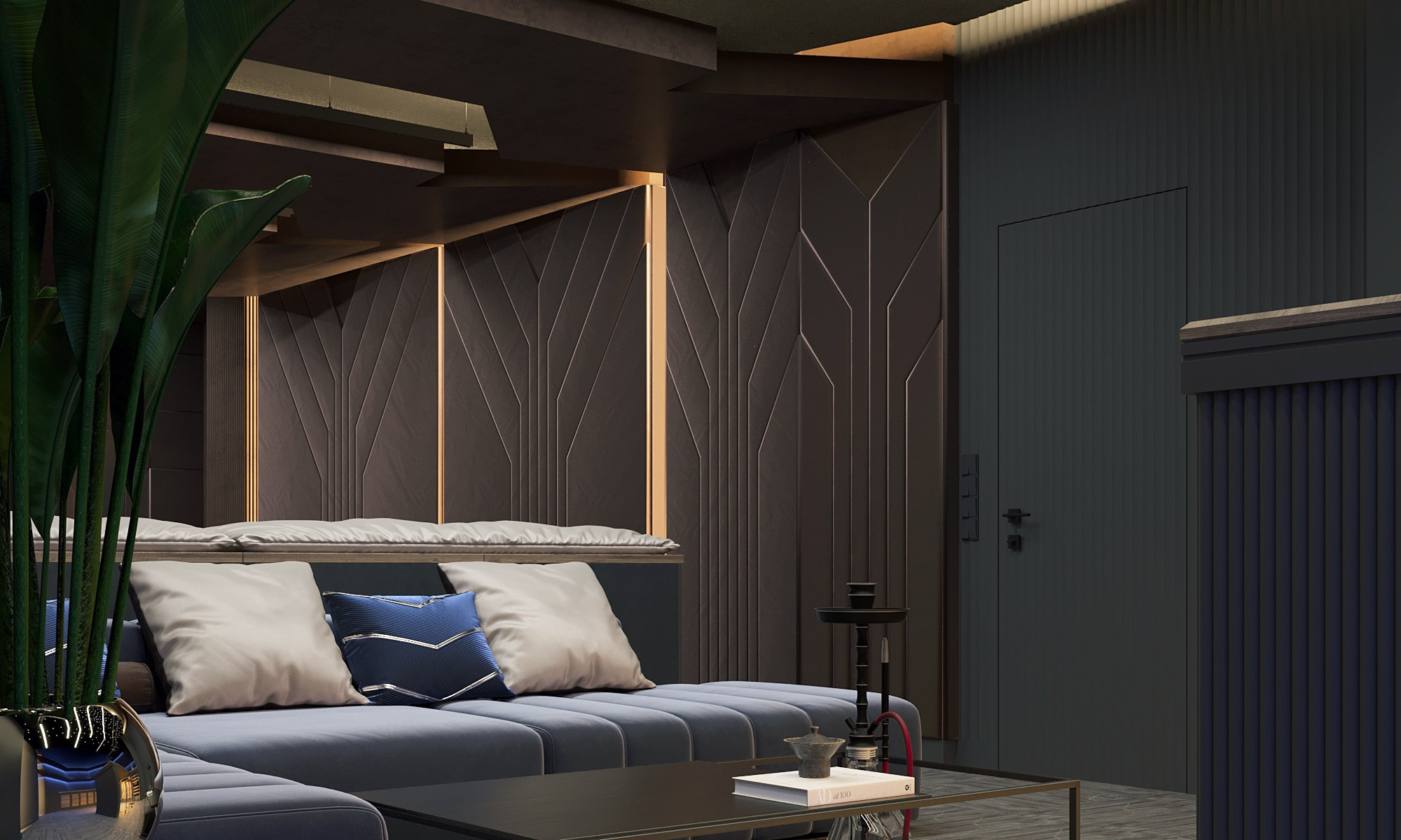 Дизайн проект домашнего кинотеатра в частном доме — Ростов-на-Дону