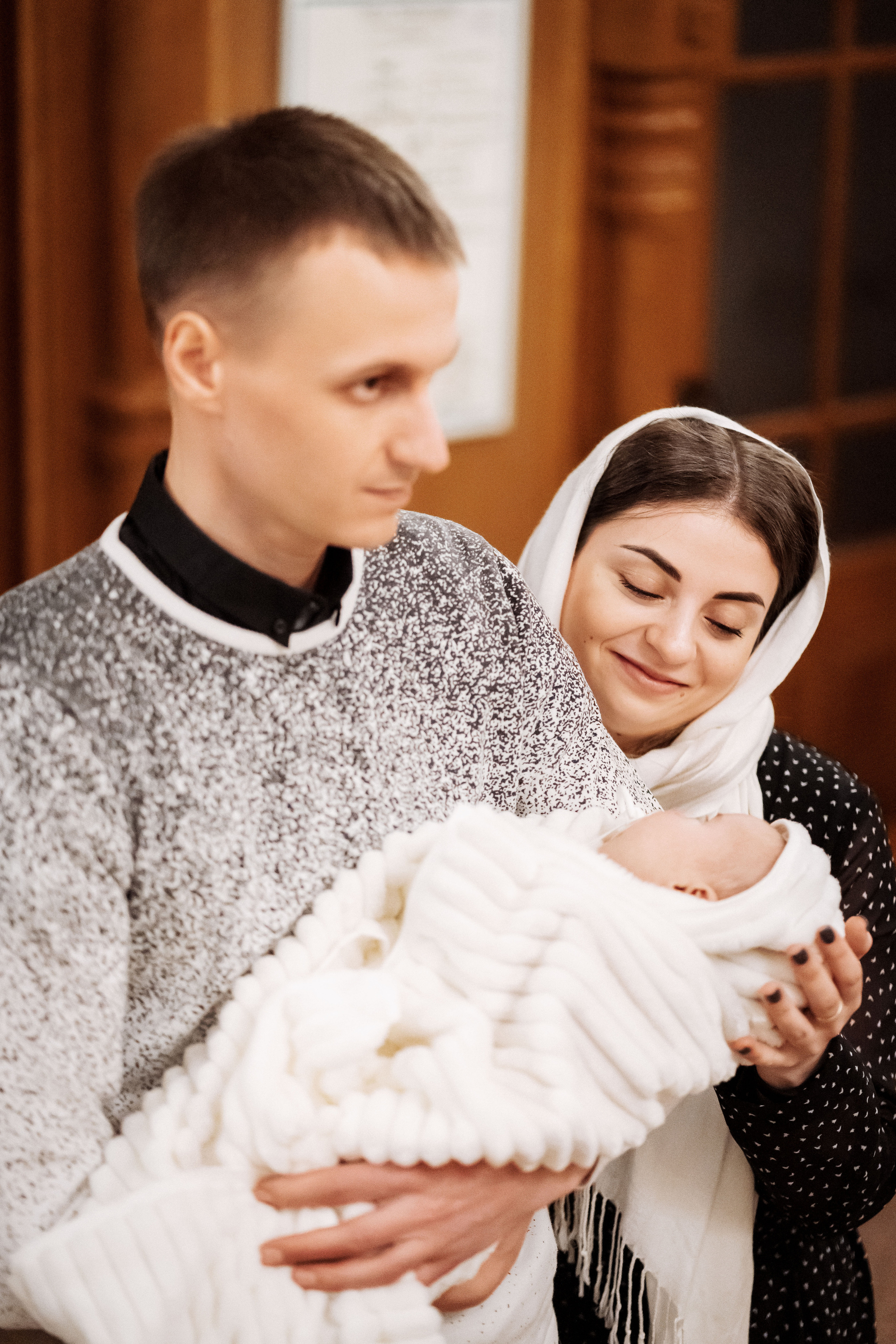 Крещение Алины в Благовещенском соборе. Фотограф для семей и экспертов в г. Воронеж Ирина Круглова