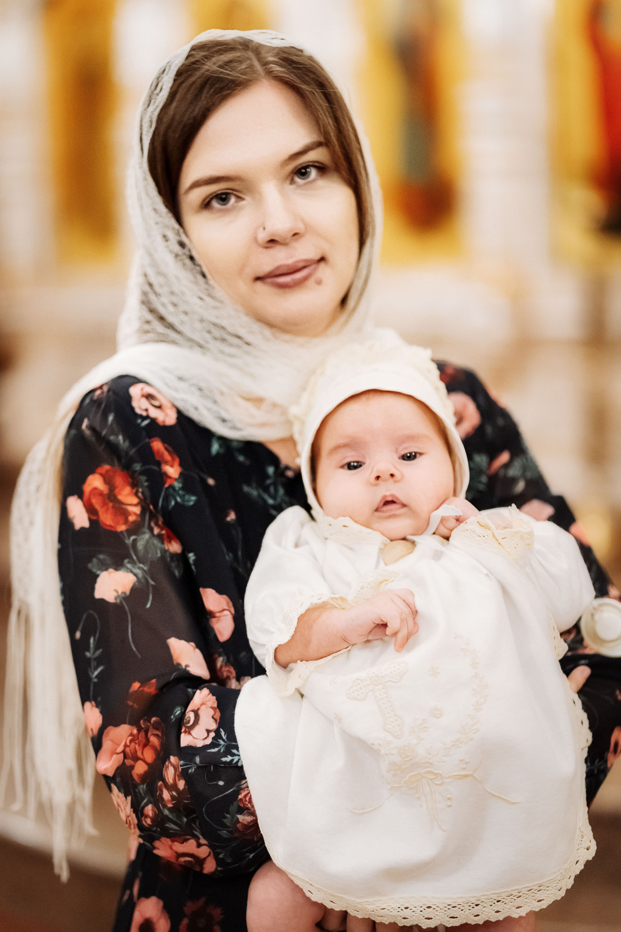 Крещение Алины в Благовещенском соборе. Фотограф для семей и экспертов в г. Воронеж Ирина Круглова