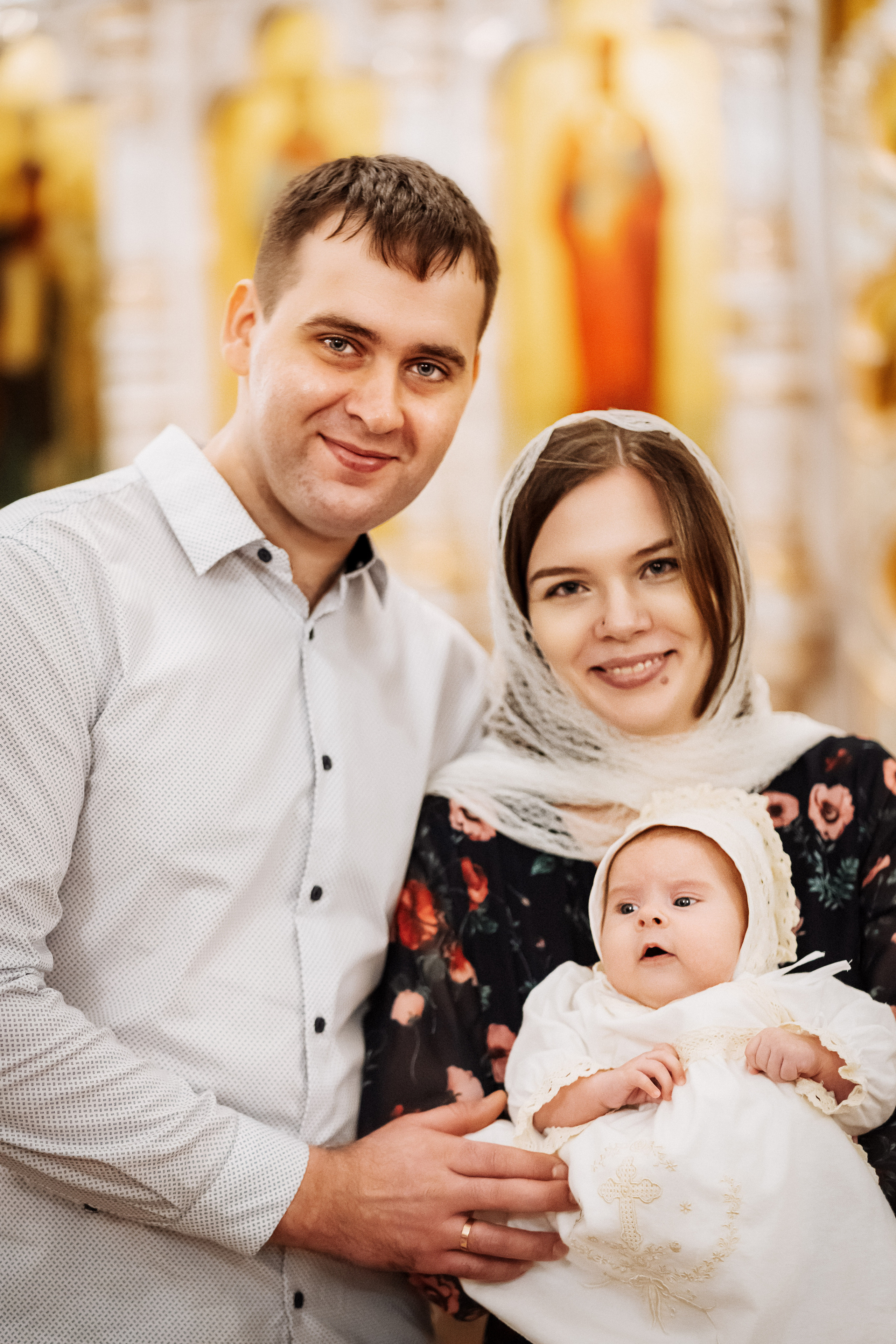 Крещение Алины в Благовещенском соборе. Фотограф для семей и экспертов в г. Воронеж Ирина Круглова