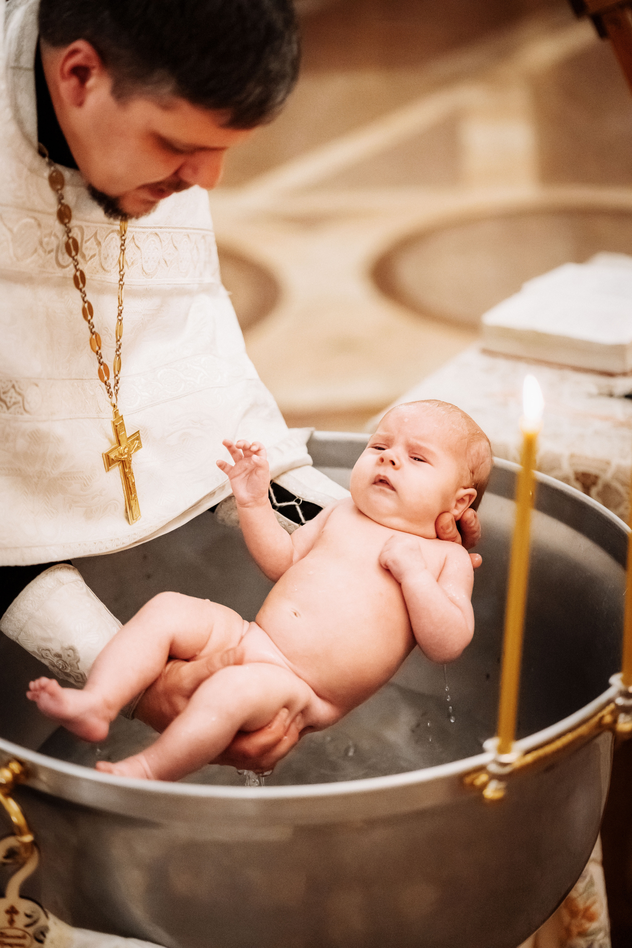 Крещение Алины в Благовещенском соборе. Фотограф для семей и экспертов в г. Воронеж Ирина Круглова