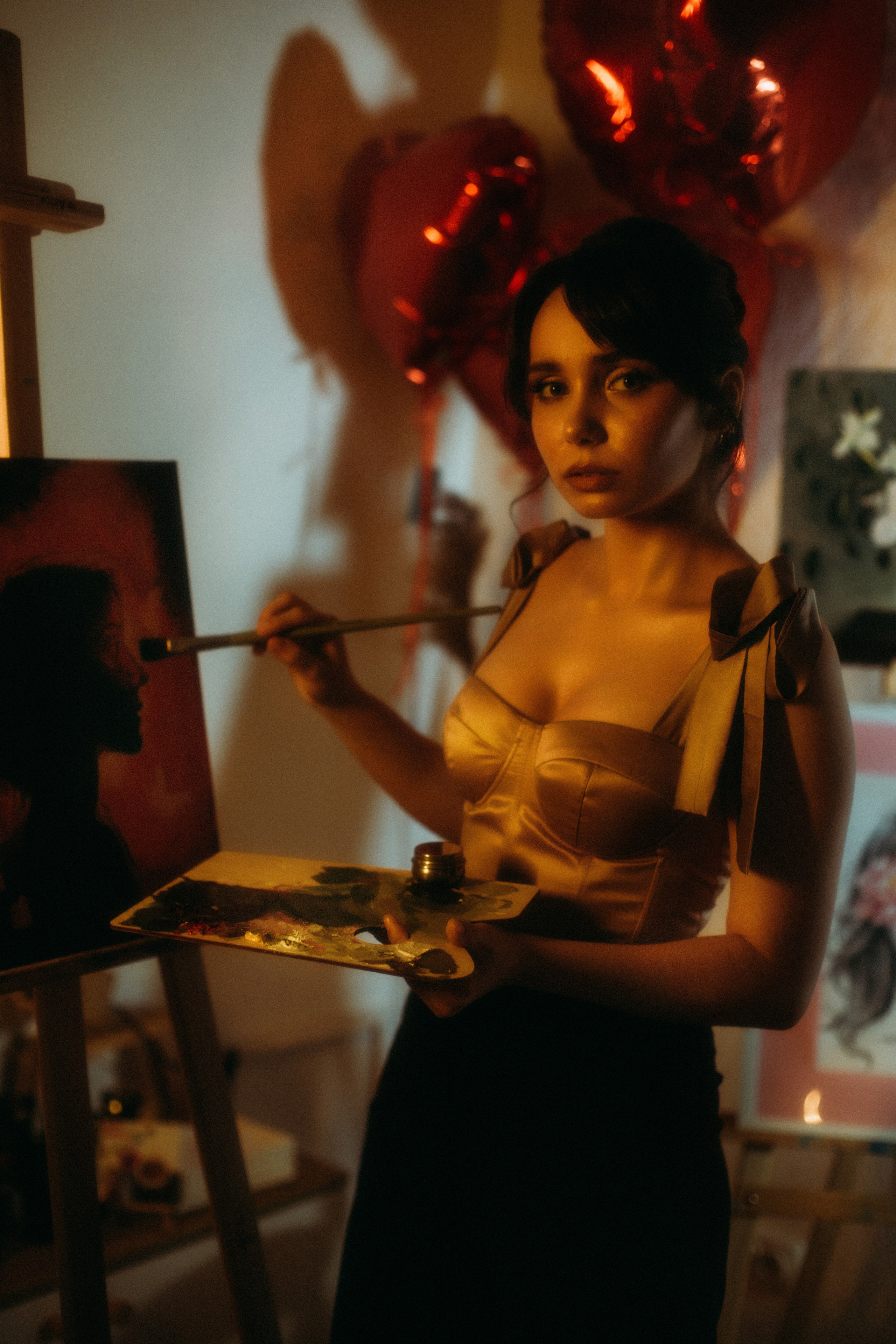 Фотосессия для художницы. Фотограф Виктория Меллез