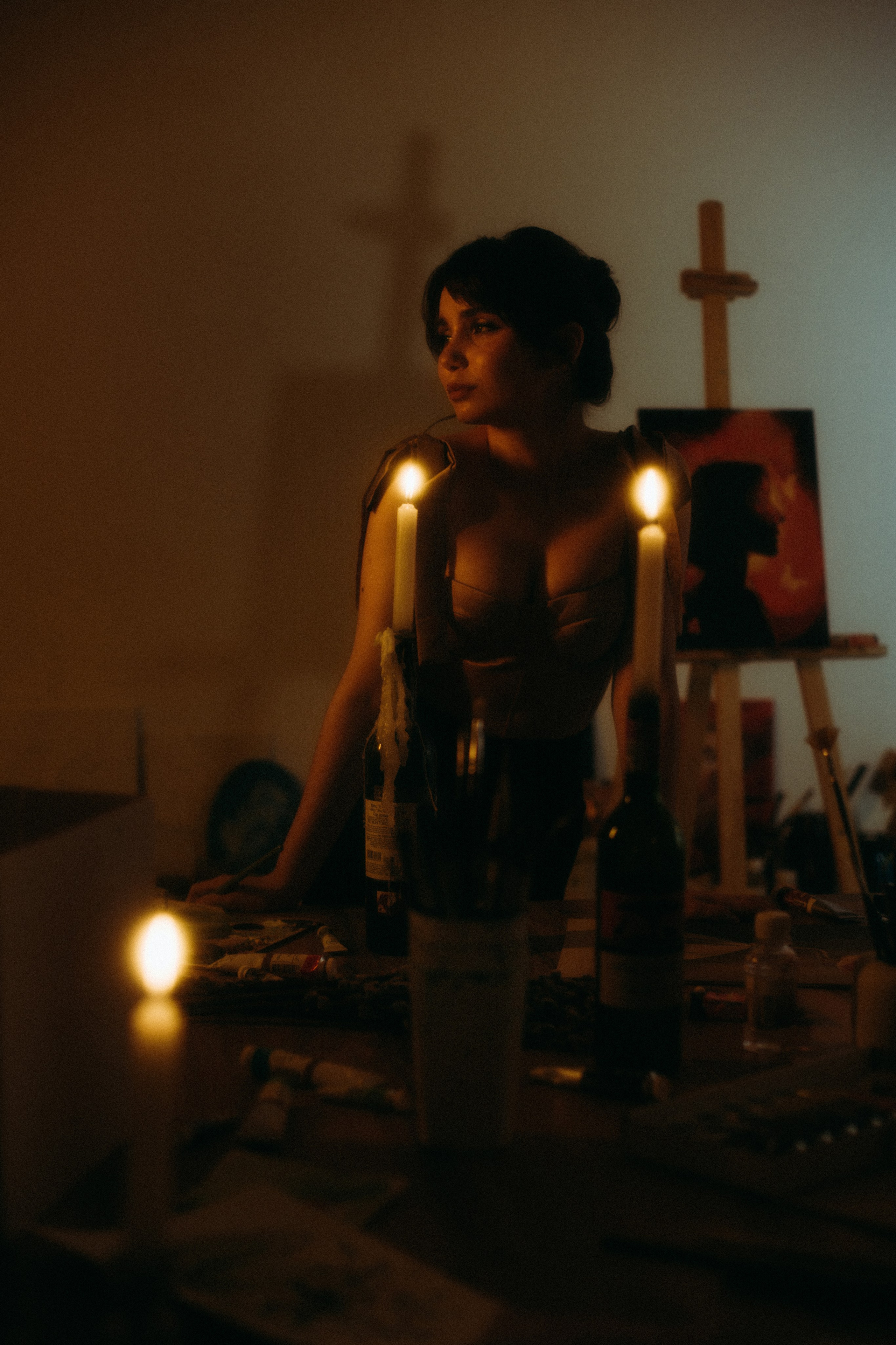 Фотосессия для художницы. Фотограф Виктория Меллез