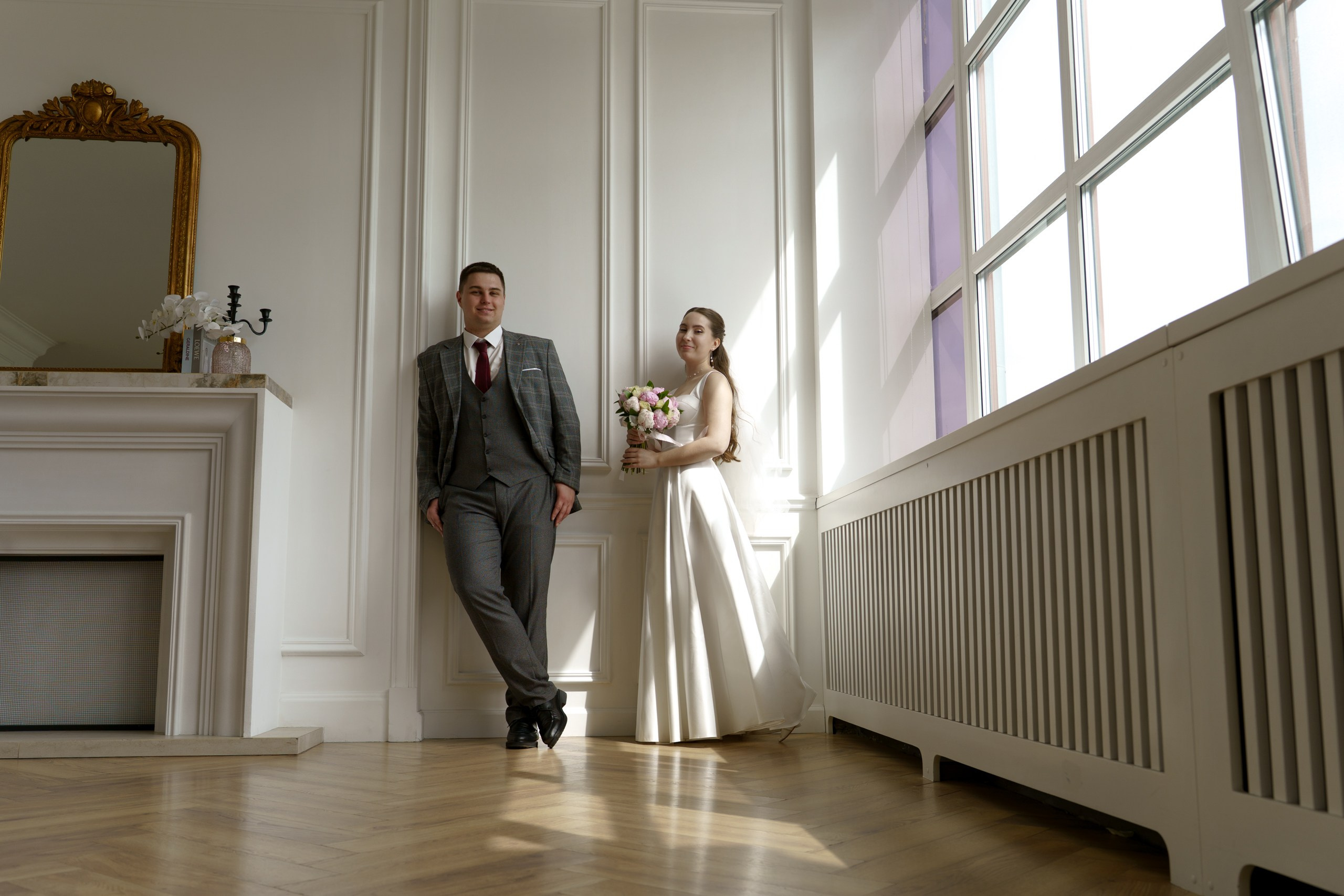 Студийная свадебная фотосессия в Екатеринбурге | Love Story Михаила и Елизаветы | Свадебный фотограф Екатеринбург