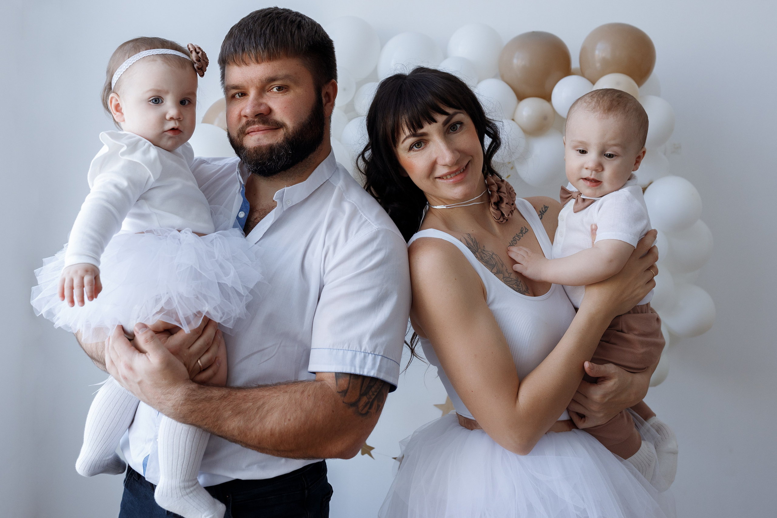 Максимке и Николь исполнился один годик. Фотограф на годик Хабаровск Детский и семейный фотограф в Хабаровске Юлия Матвиенко