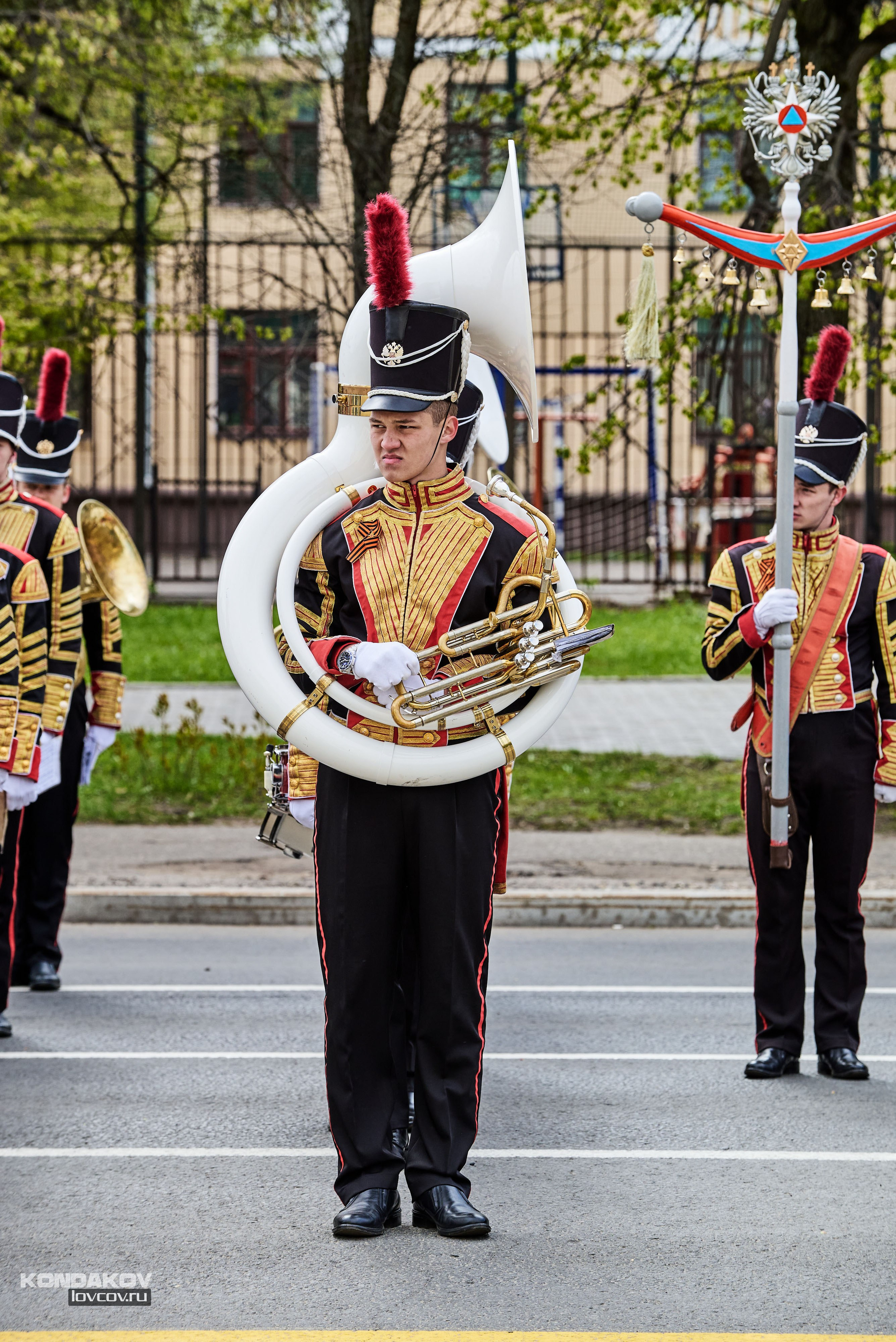 Парад в честь празднования День Победы 9 мая 2024 года в городе Иваново