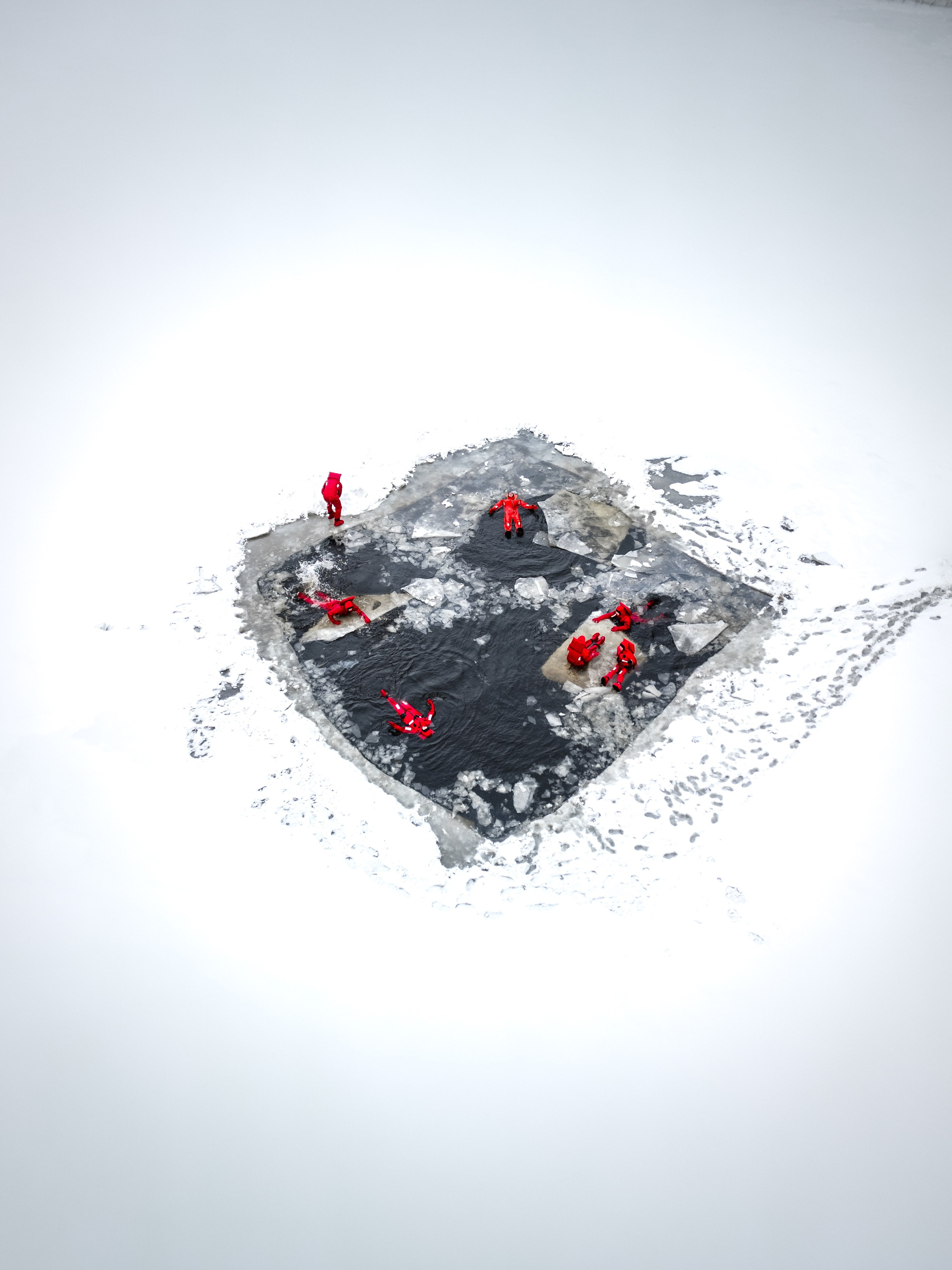 Айсфлоатинг #8. DRONBERRY — Аэросъемка Ярославль