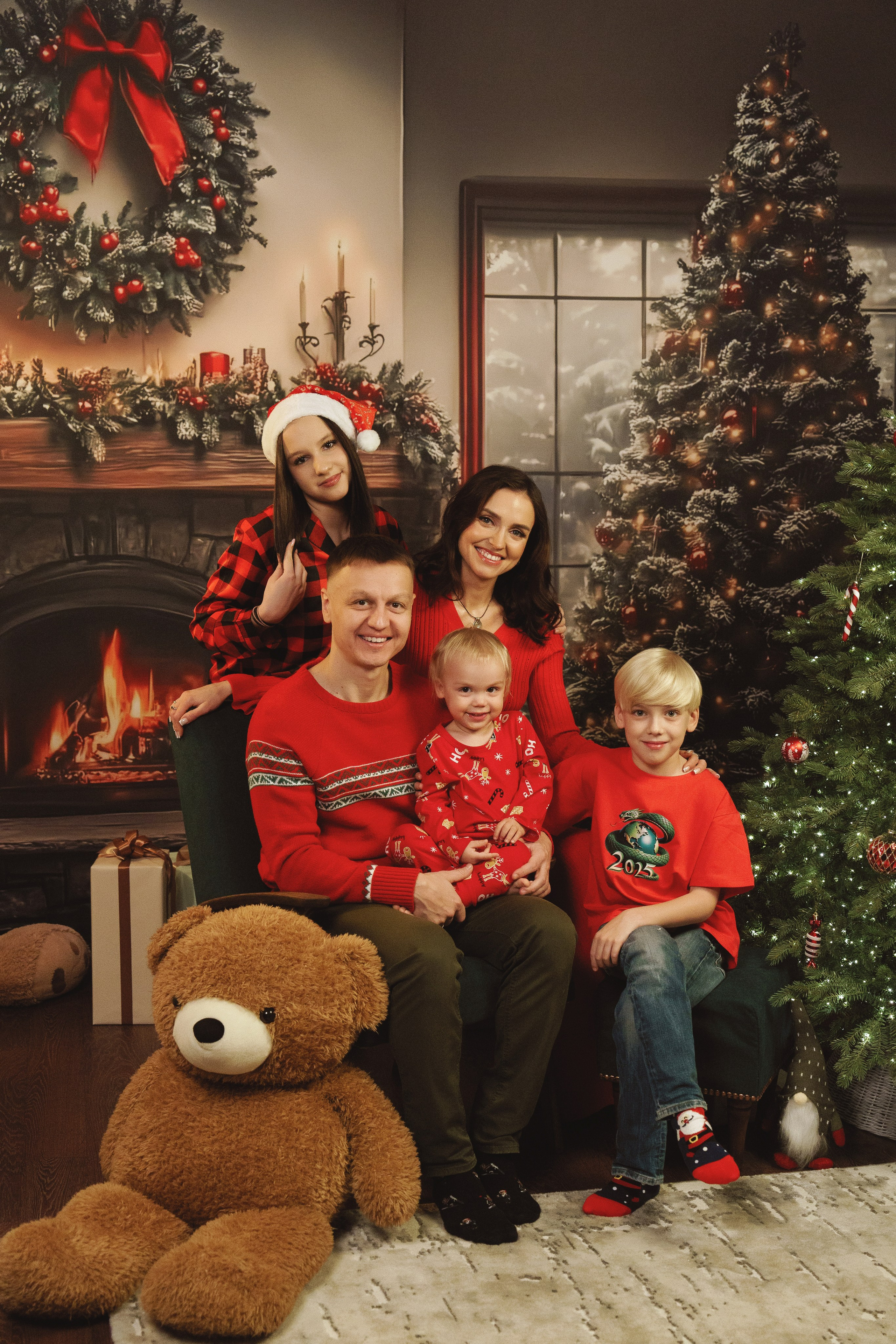 Новый год у нас в студии. Фотомастерская Воробьевых