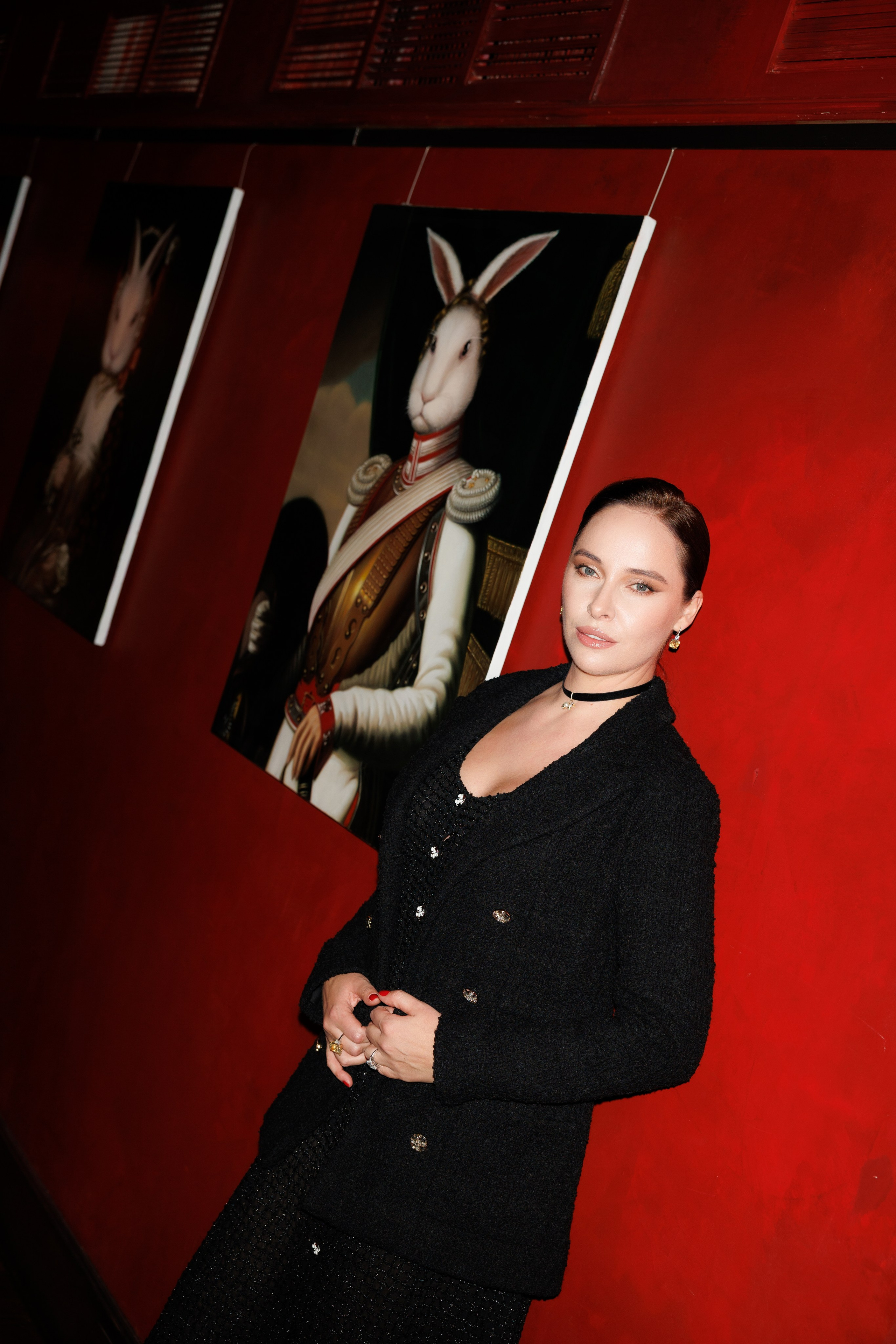 Ирина Зарькова на Дне Рождения ресторана «White Rabbit» Белый Кролик