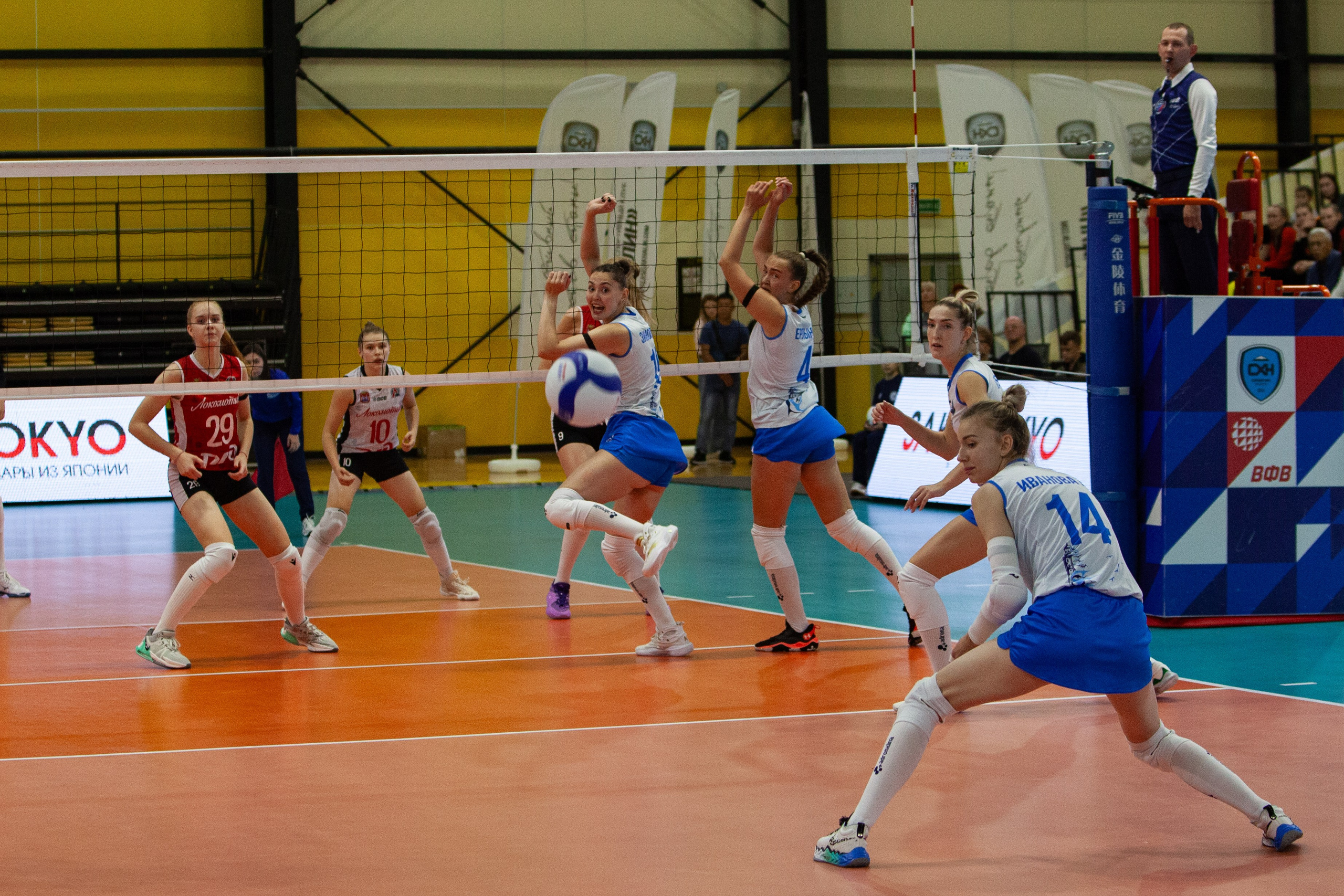 Один день из тура чемпионата России по волейболу. Кутузов Евгений Фотограф в Южно-Сахалинске