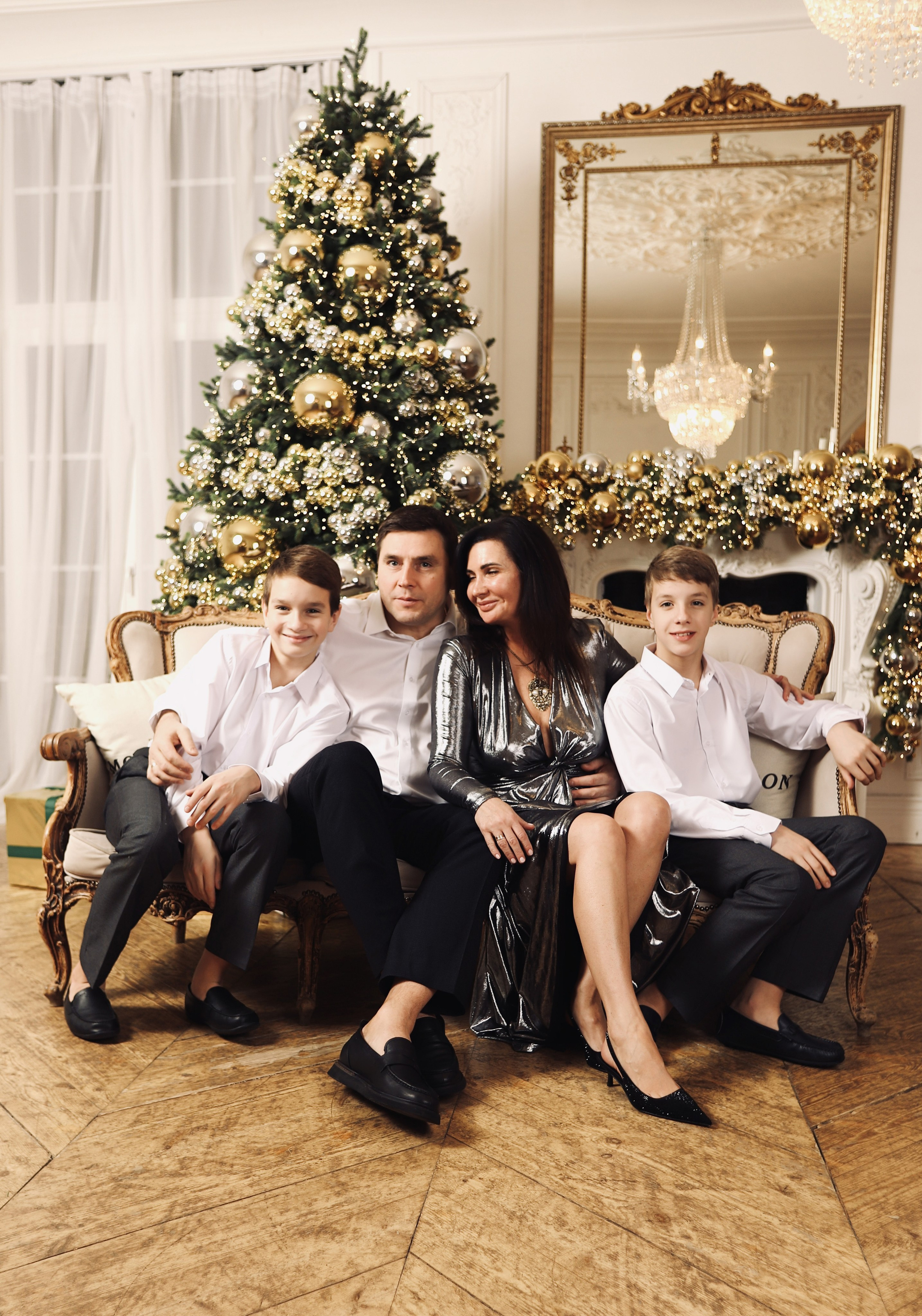 Наталья и ее семья. Портретный Фотограф в Санкт-Петербурге Кира Орехова