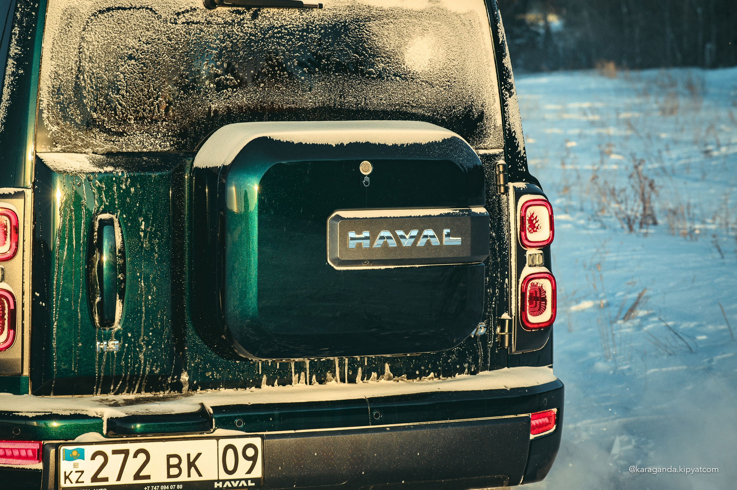Зимний заезд на HAVAL H9. Кипятком Караганда