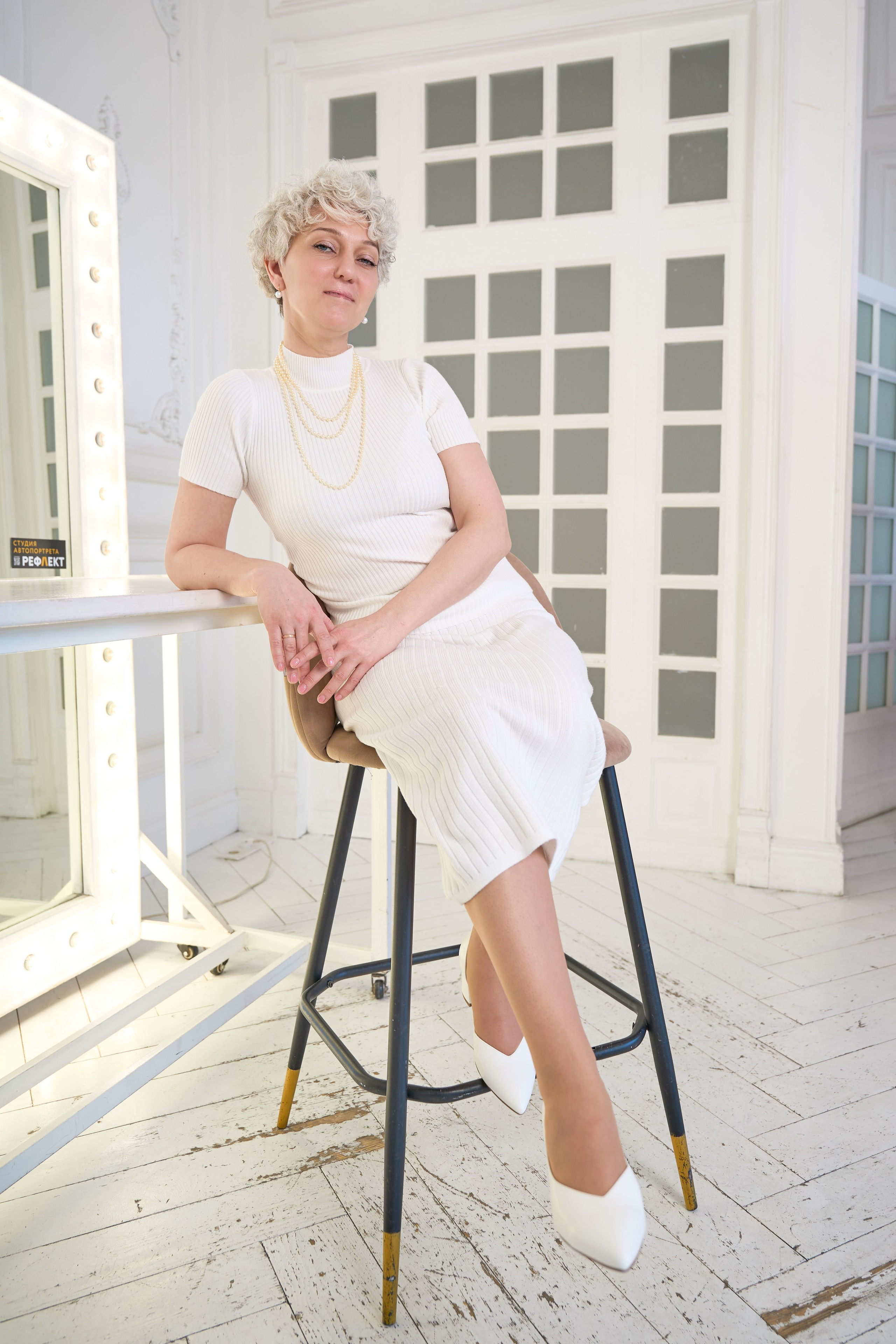 Фотосессия в светлой студии в Москве