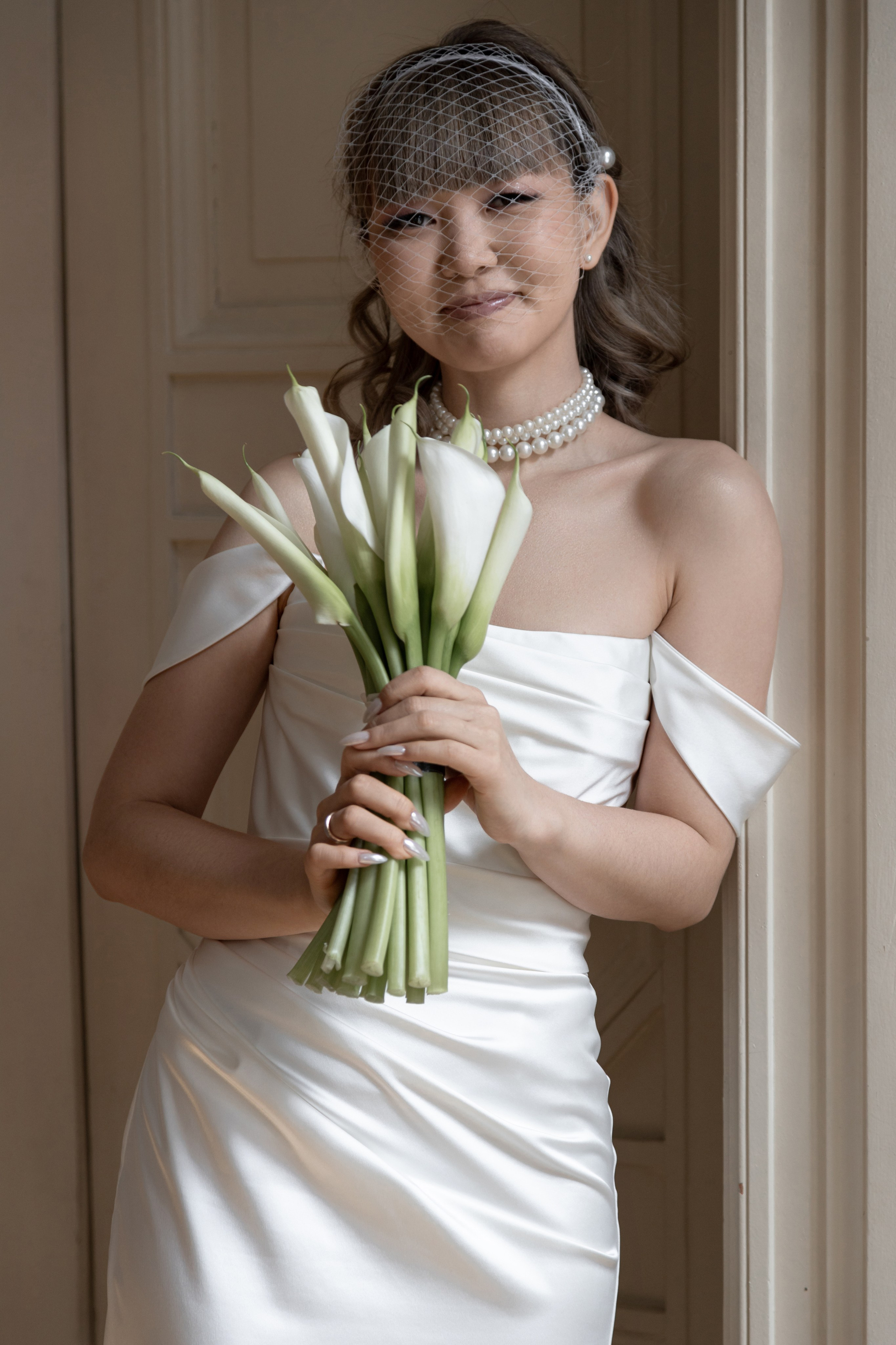 усадьба муравьёвых-апостолов, свадебный фотограф на регистрацию брака, фотограф гладков дмитрий, портрет невесты