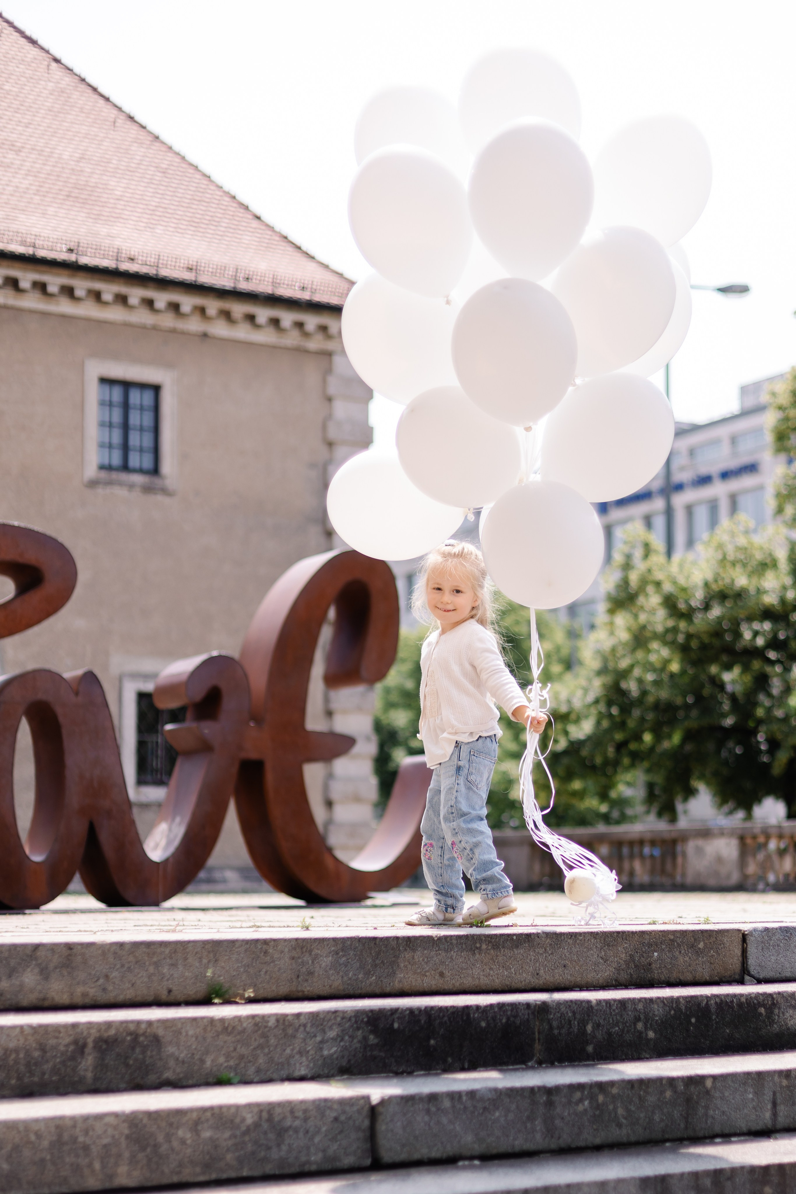 Летняя романтика в центре Мюнхена. Семейный фотограф в Мюнхене Даша Антипина