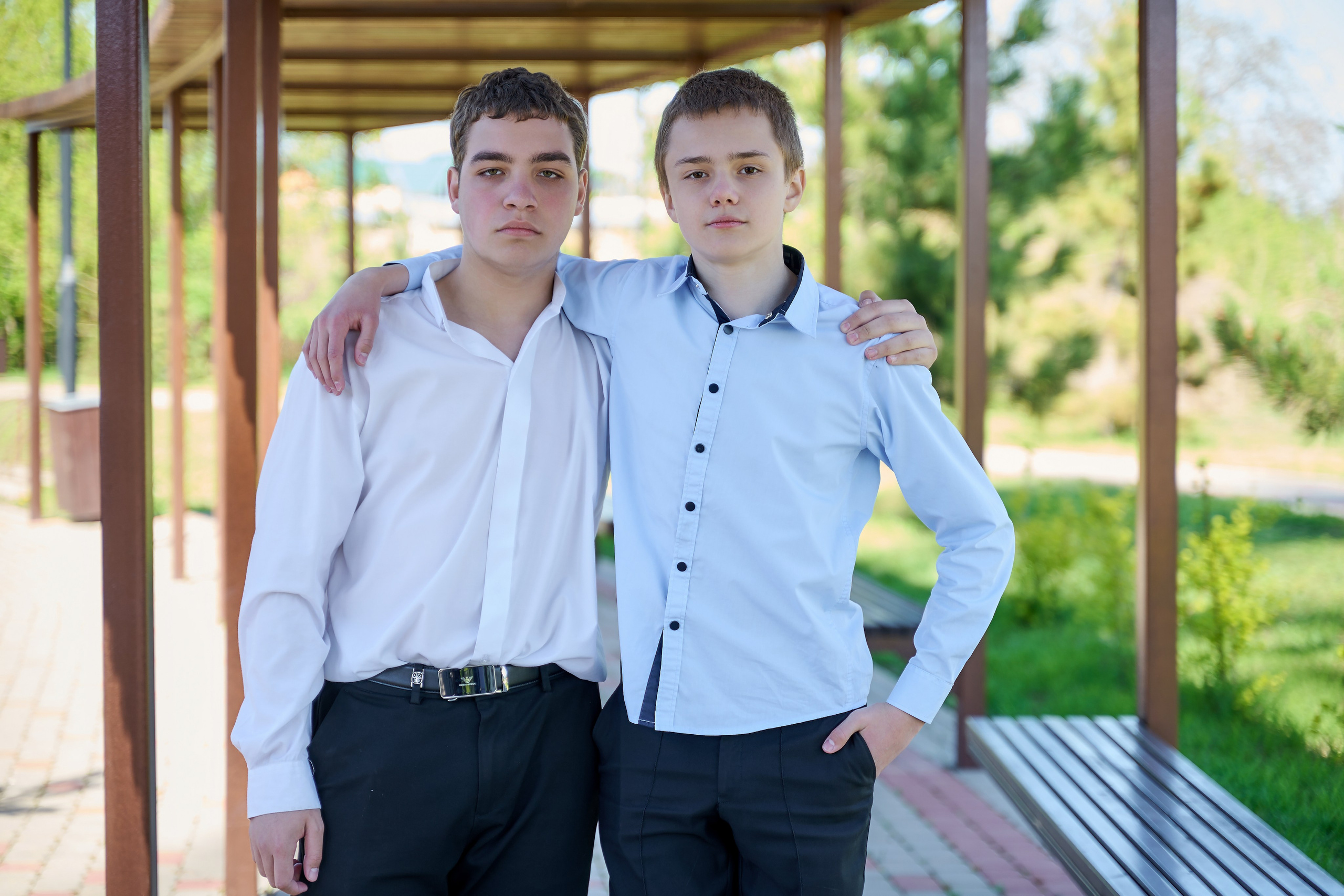 Фотосессия выпускников 9А класса СОШ 1. Школьный и семейный фотограф/видеограф в г. Курганинске