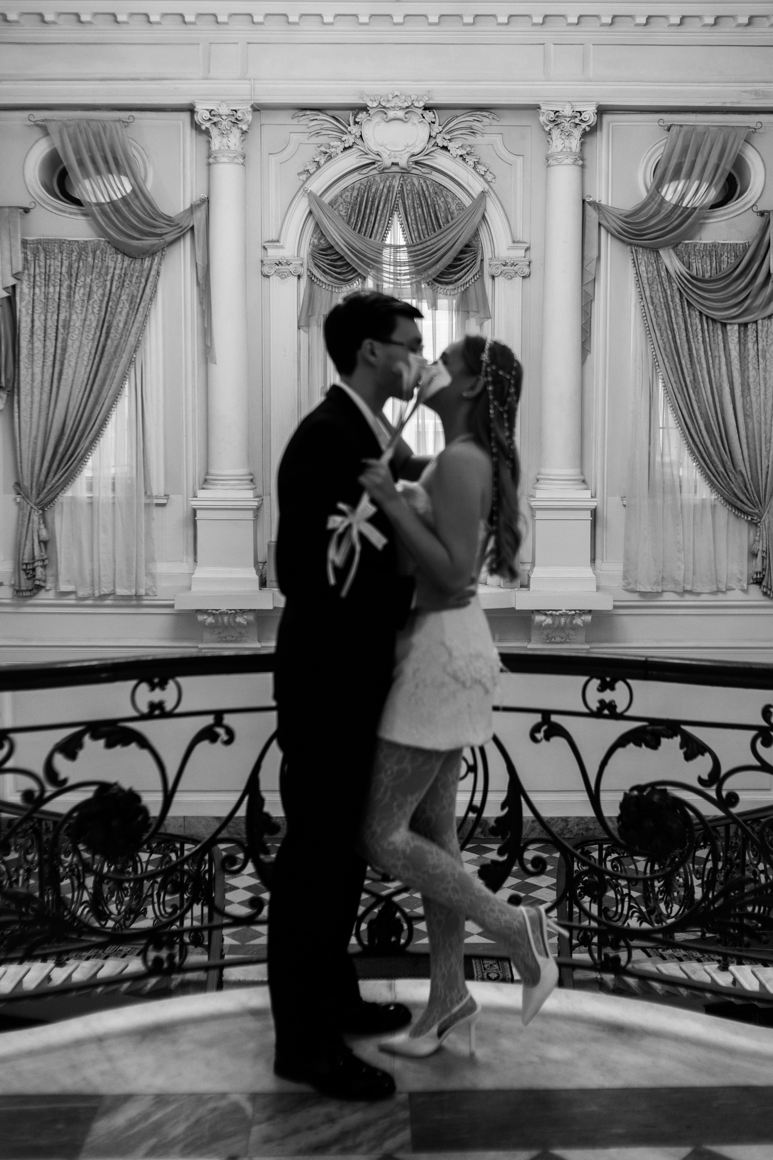 Свадебная фотосессия в дворце бракосочетания №2. Фотограф в Санкт-Петербурге, Анна Скворцова