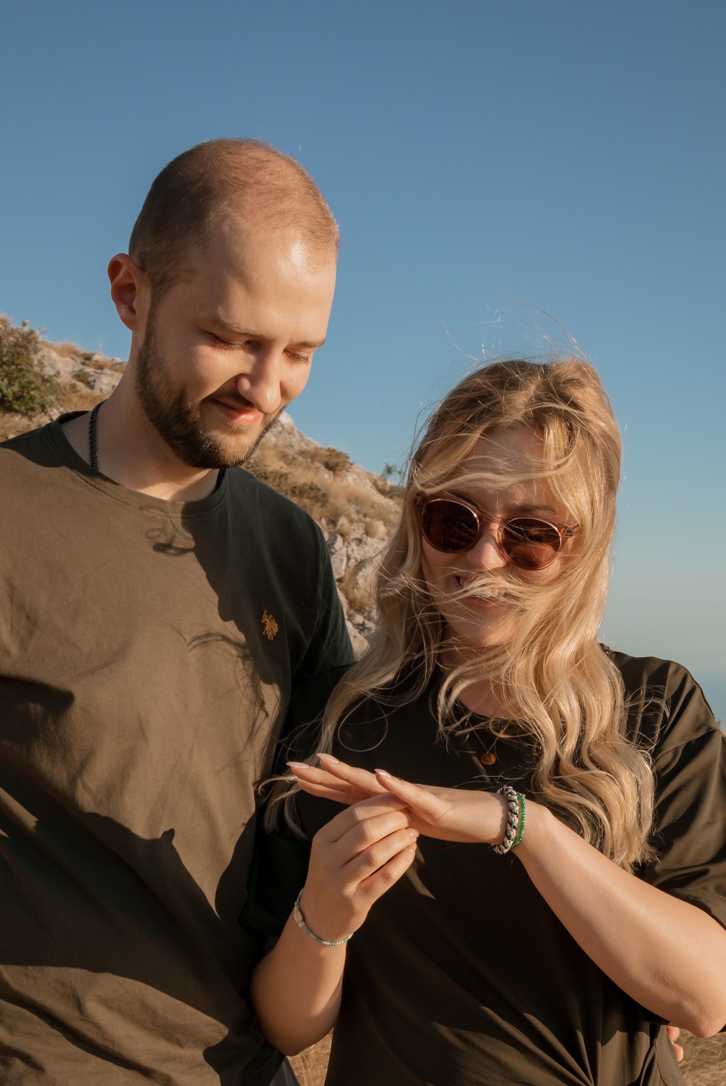 Andre & Franzi Proposal. Портретный фотограф в Тивате Черногория Катерина Кирсанова