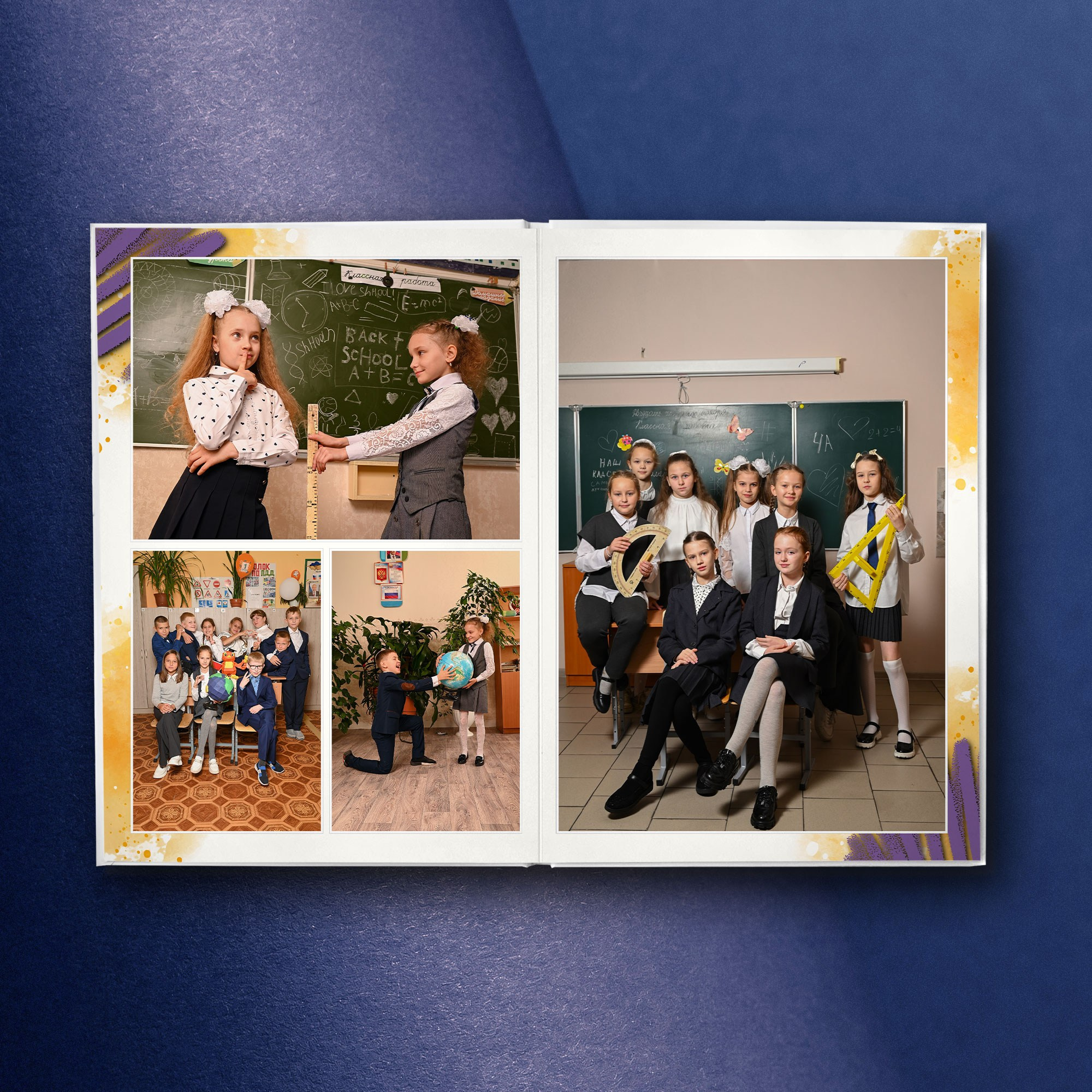 Отличный альбом для 4 класса. Выпускные альбомы Брянск. Фотостудия выпускных альбомов