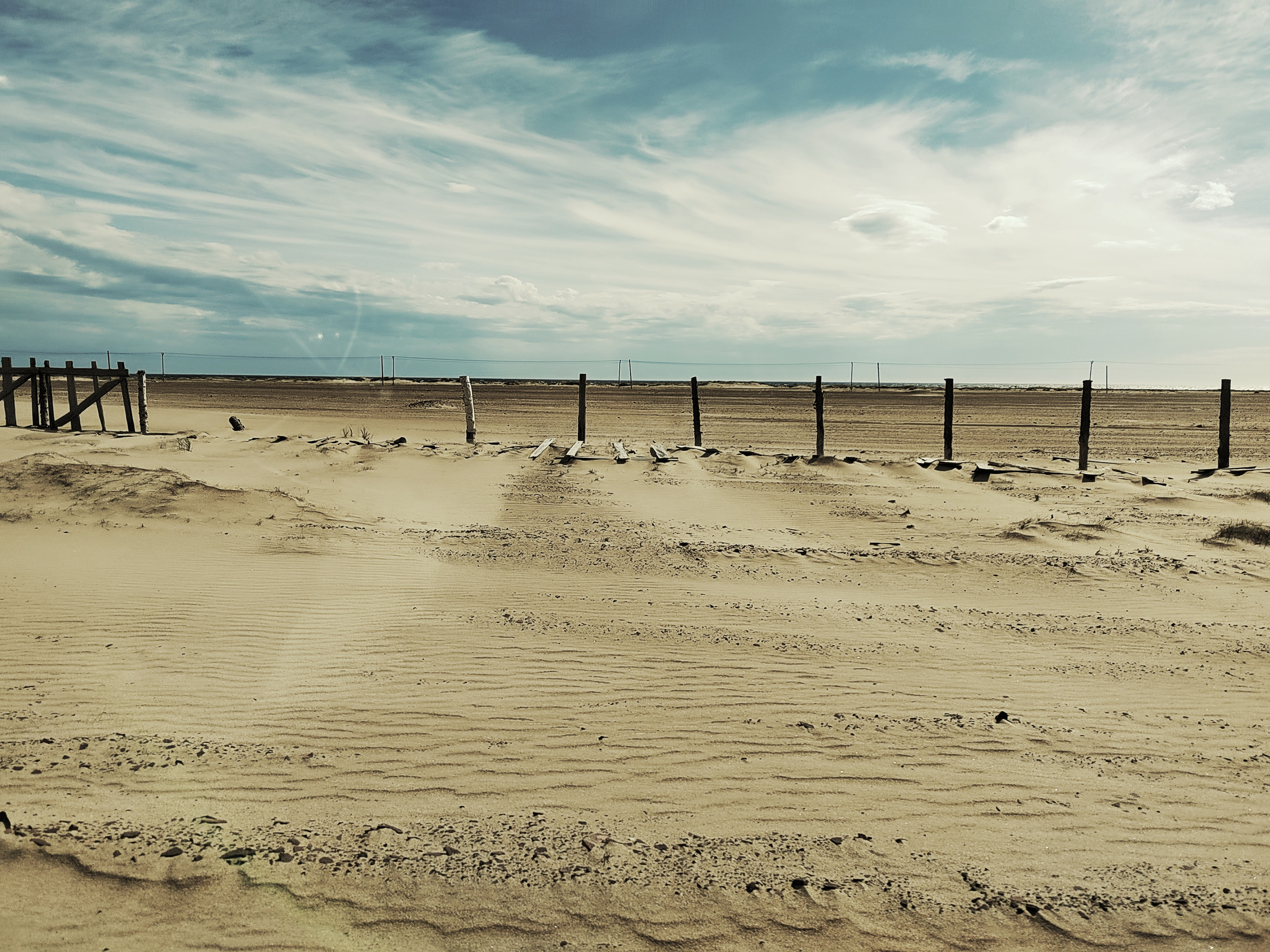 Песчаная дорога в Кузомень