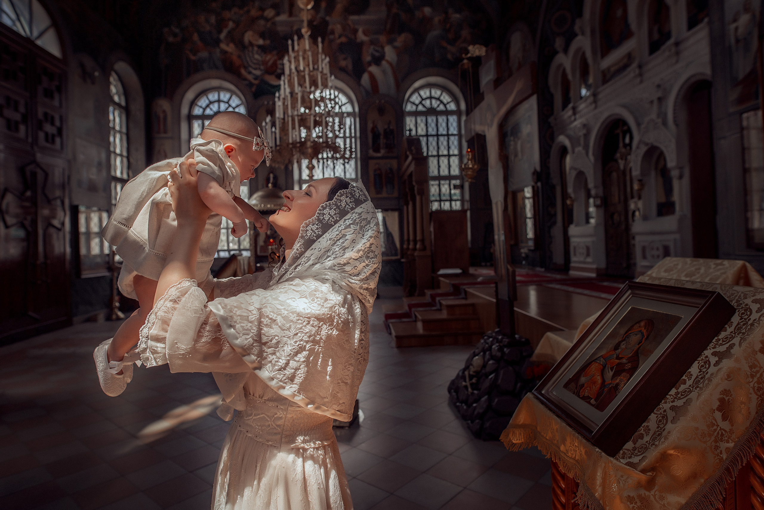 Таинство Крещения. Церковный и семейный фотограф в Ростове-на-Дону