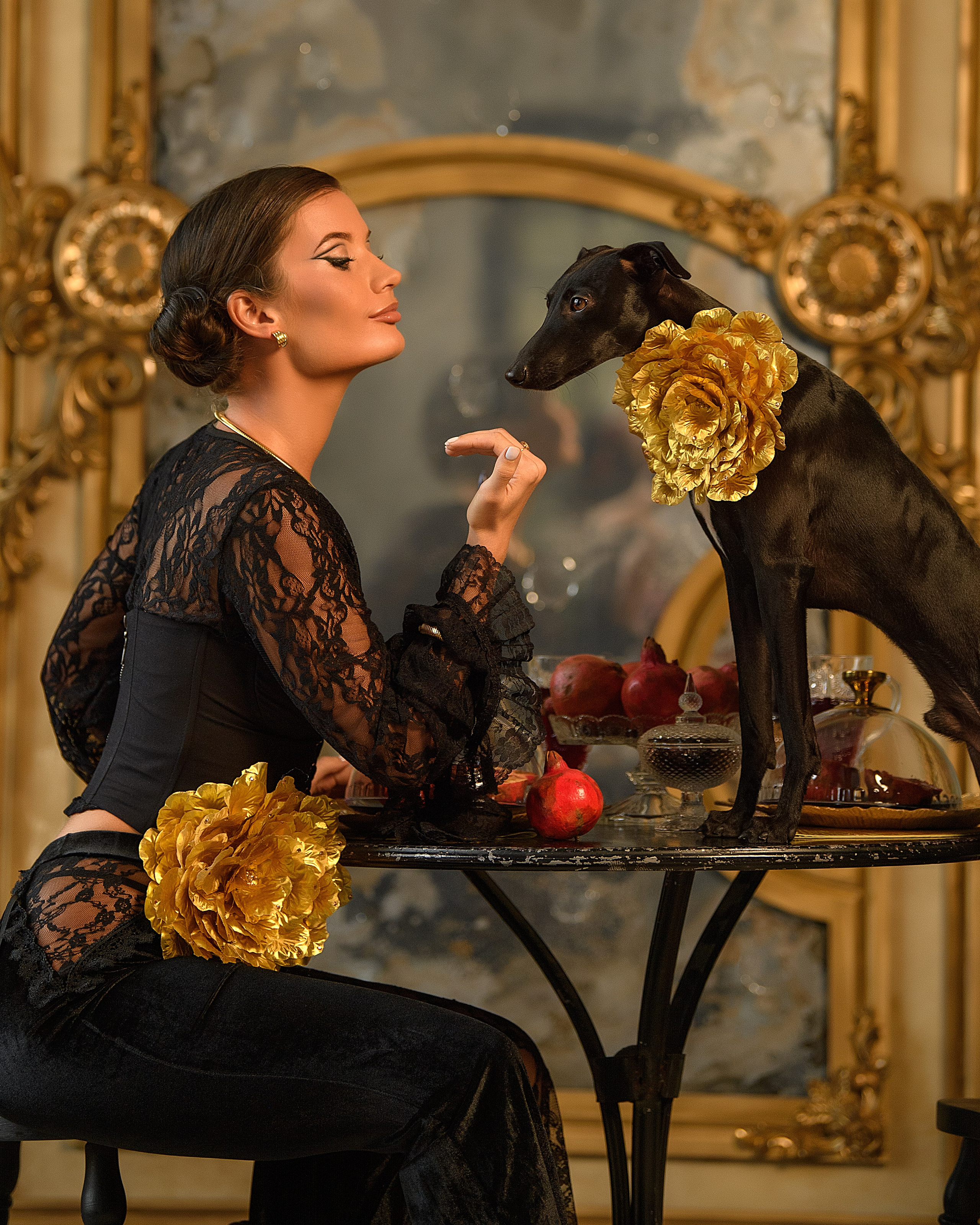 Фотосессия в интерьерной студии. Женский фотограф в Москве Богдашкина Динара