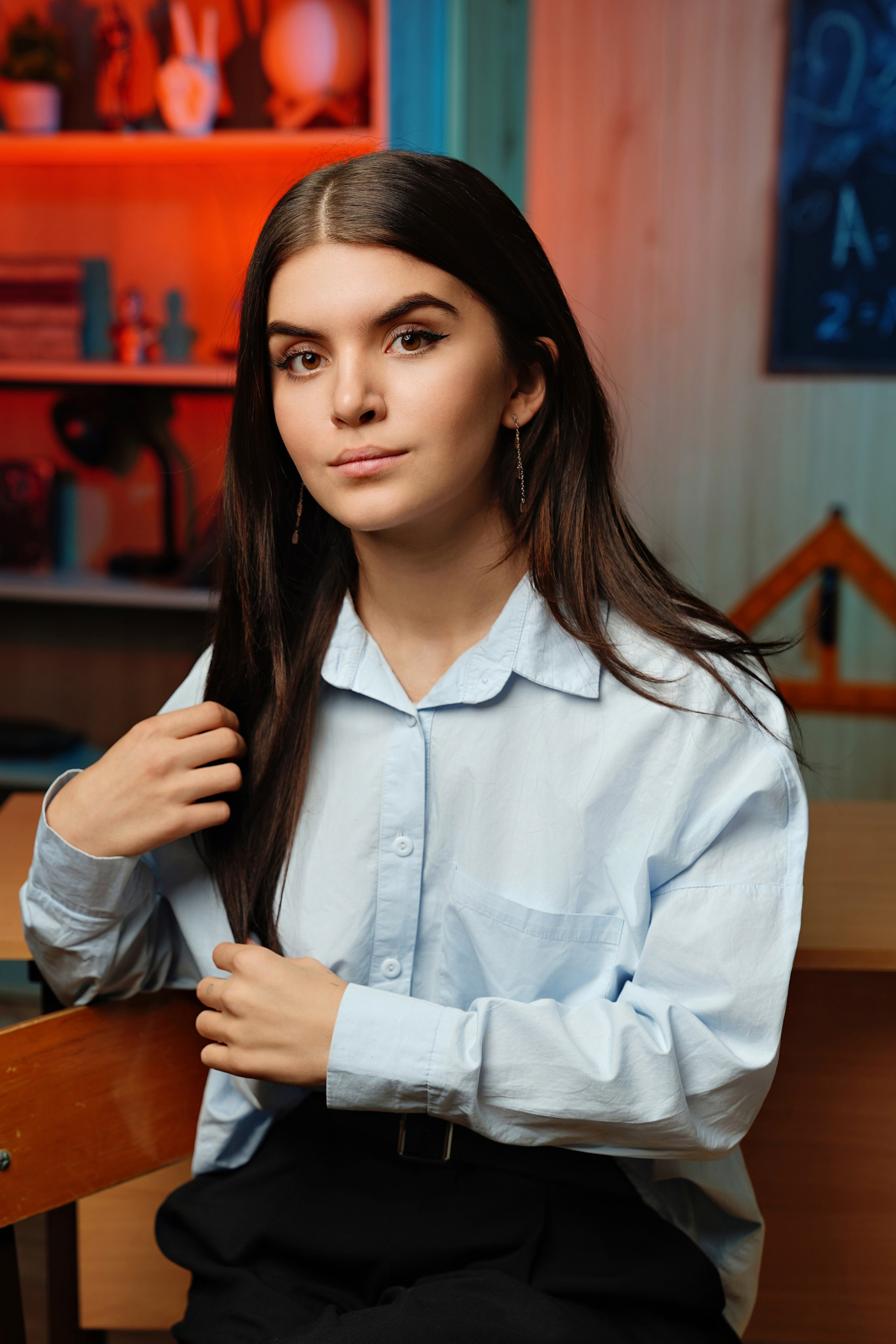 Стиль портрета в студии. GOTRA — выпускные альбомы в Тюмени