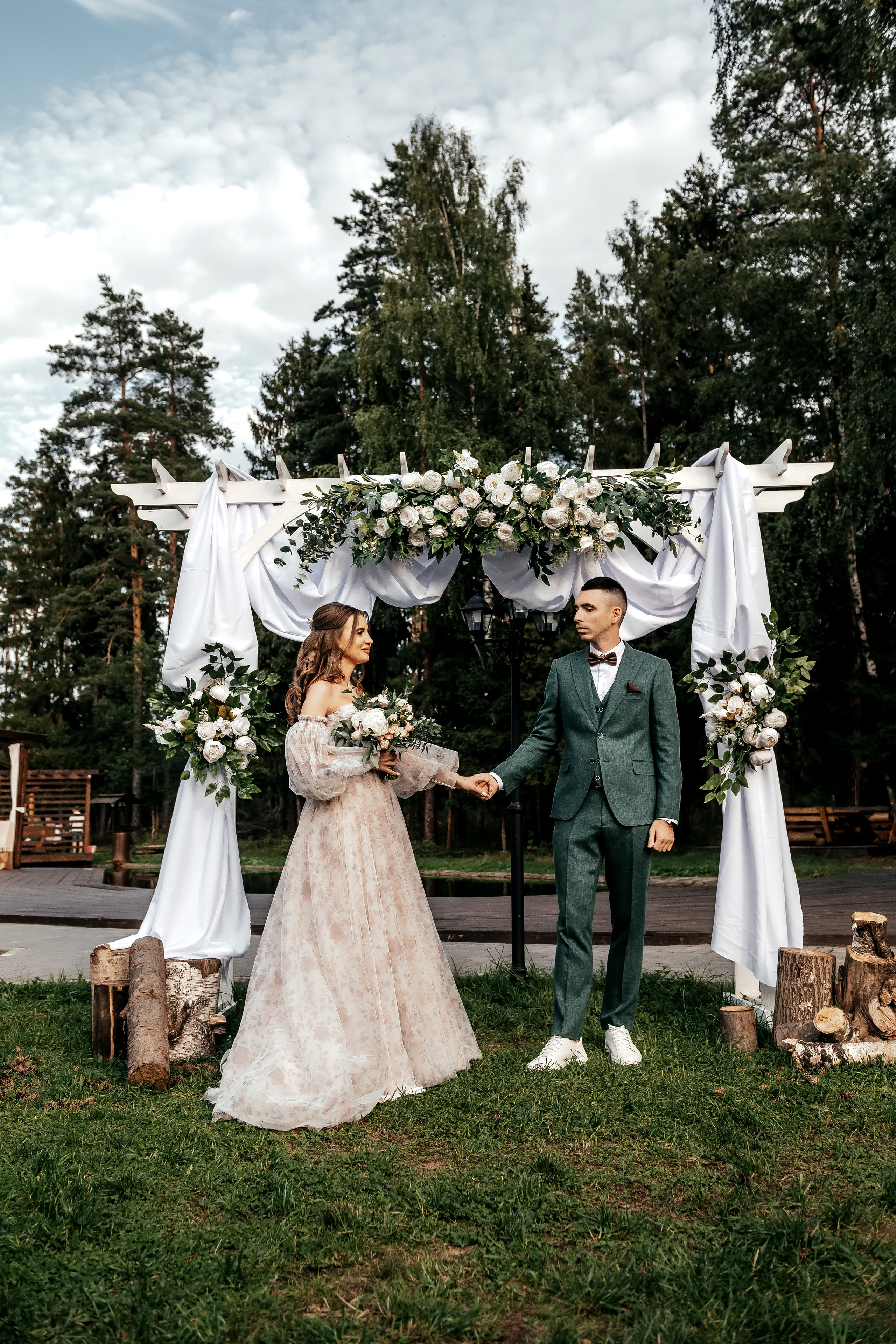 Загородный клуб «Барин» и свадьба мечты. Свадебный и семейный фотограф Виктория Носачёва. Щелково, Москва и МО